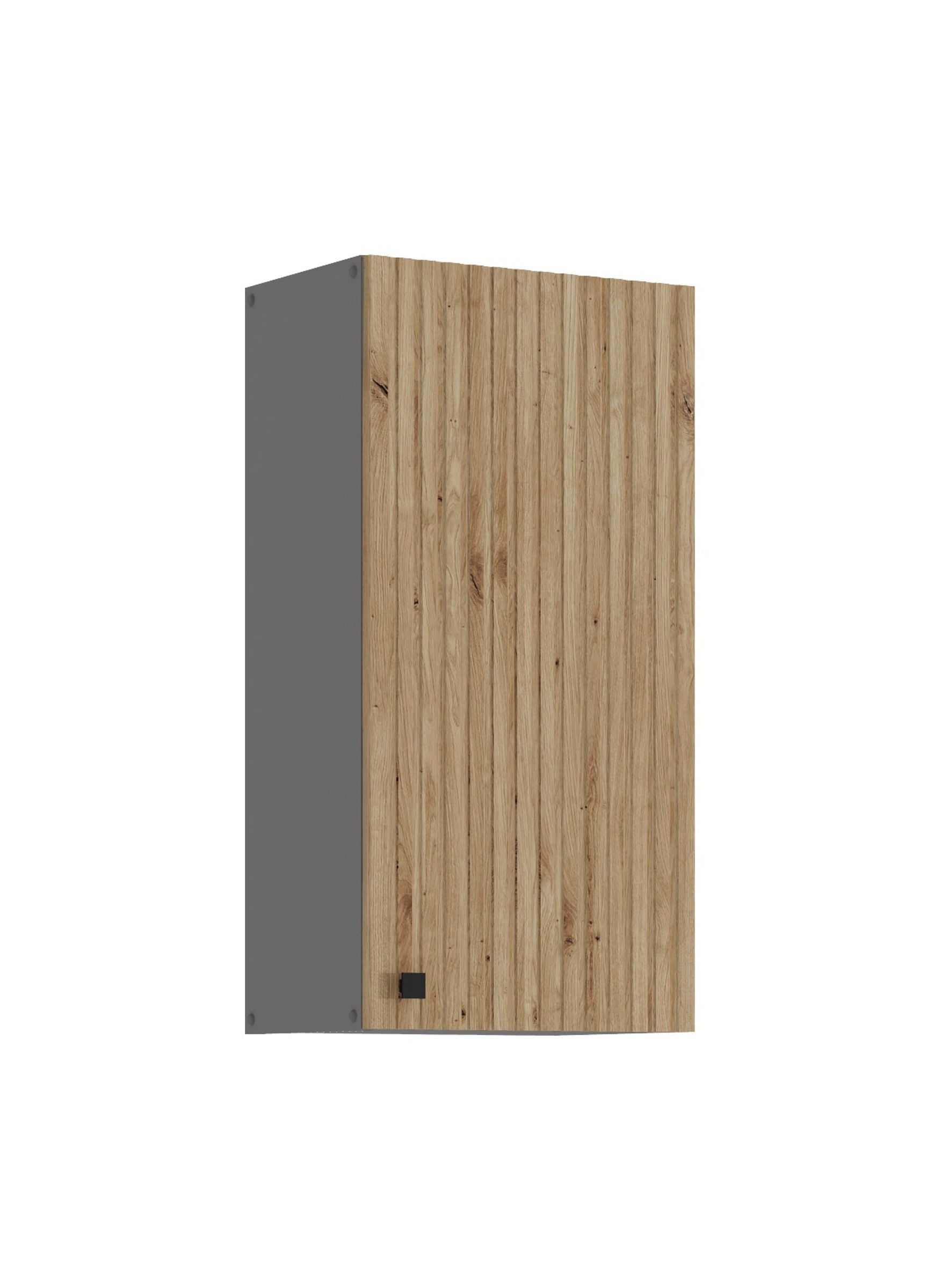 K&uuml;che AVA Artisan H&auml;ngeschrank 45 cm Lamellenoptik K&uuml;chenzeile Einbauk&uuml;che - Bild 1