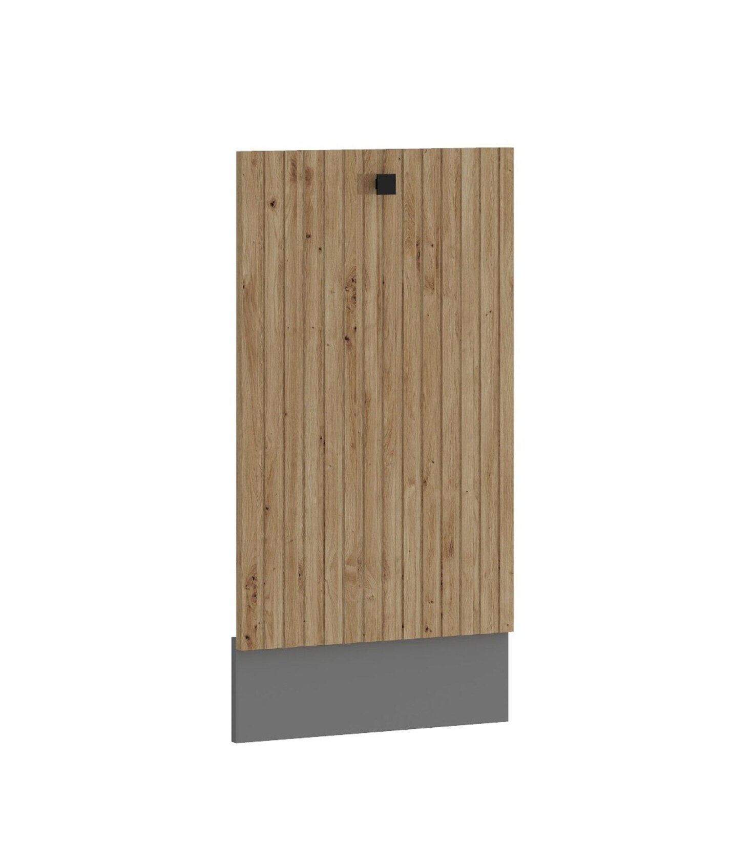 Frontblende vollintegrierten Geschirrspüler 45cm Küche AVA Artisan Lamellenoptik