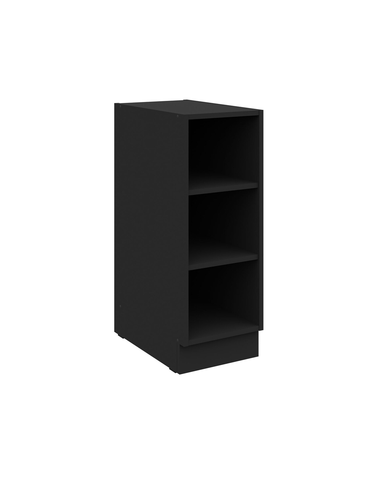 Küchen Unterschrank Regal 30 cm Schwarz Küchenzeile Küche SIENA / MONZA / ARONA