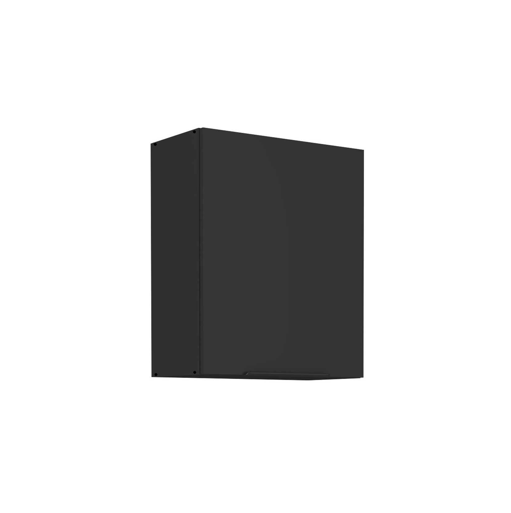 Küchen Hängeschrank 60 cm SIENA Schwarz Küche Küchenzeile Küchenblock