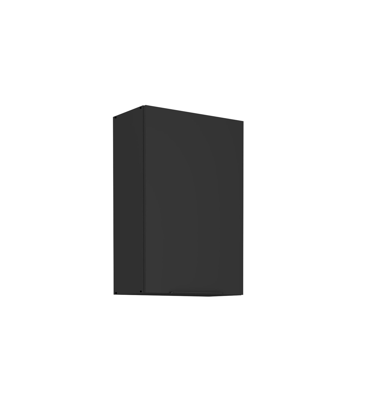 Küchen Hängeschrank 60 cm SIENA Schwarz Küche Küchenzeile Küchenblock 90 cm hoch