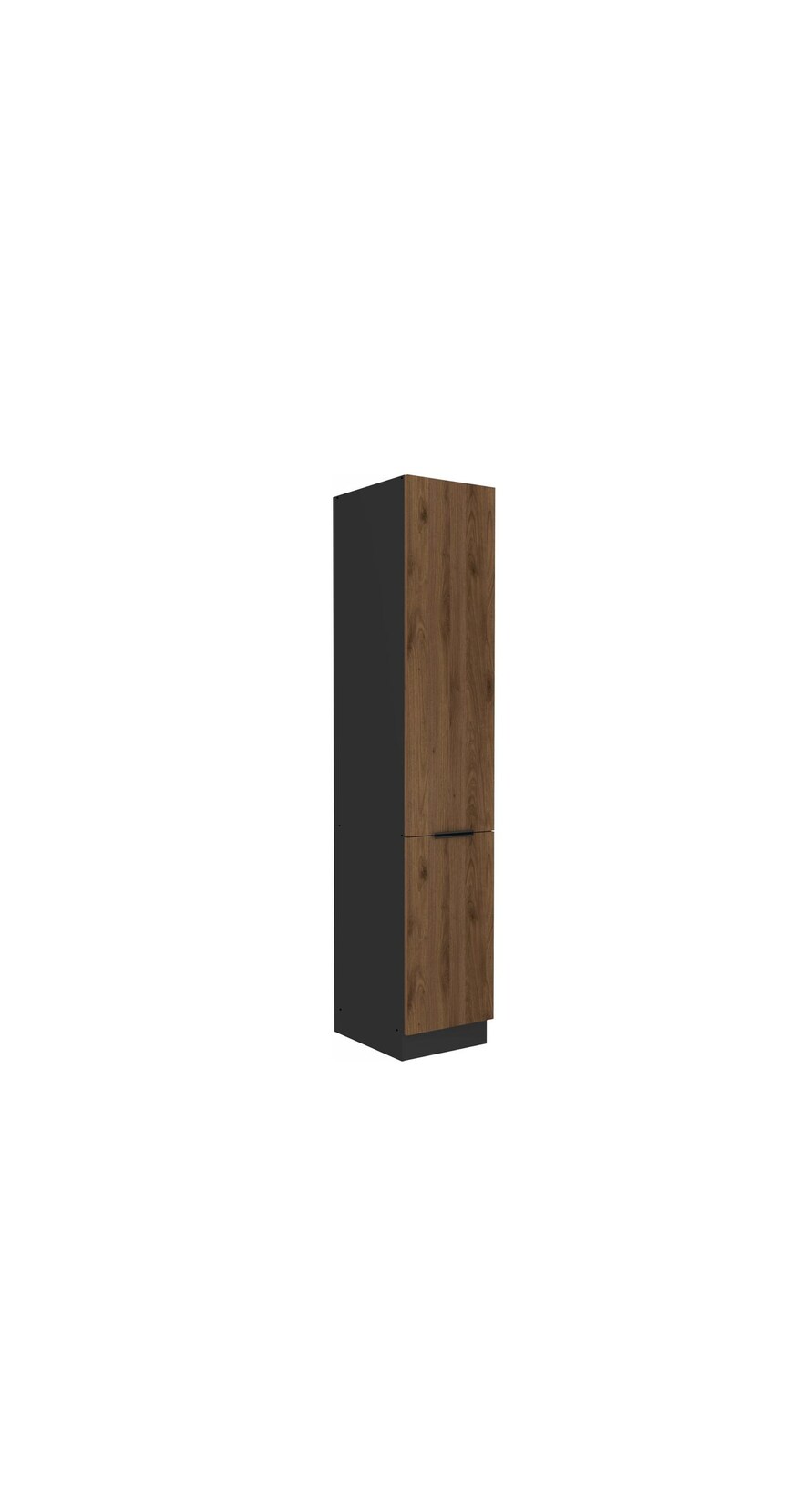 Küchen Hochschrank 40 cm MONZA Okapi Nußbaum Küchenzeile Küchenblock Küche