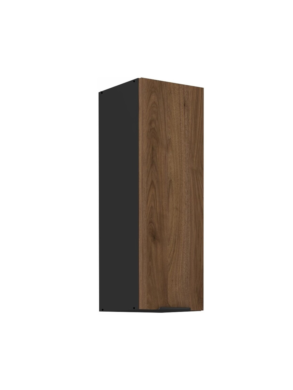 Küchen Hängeschrank 30 cm MONZA Okapi Nußbaum Küche Küchenzeile 90 cm hoch