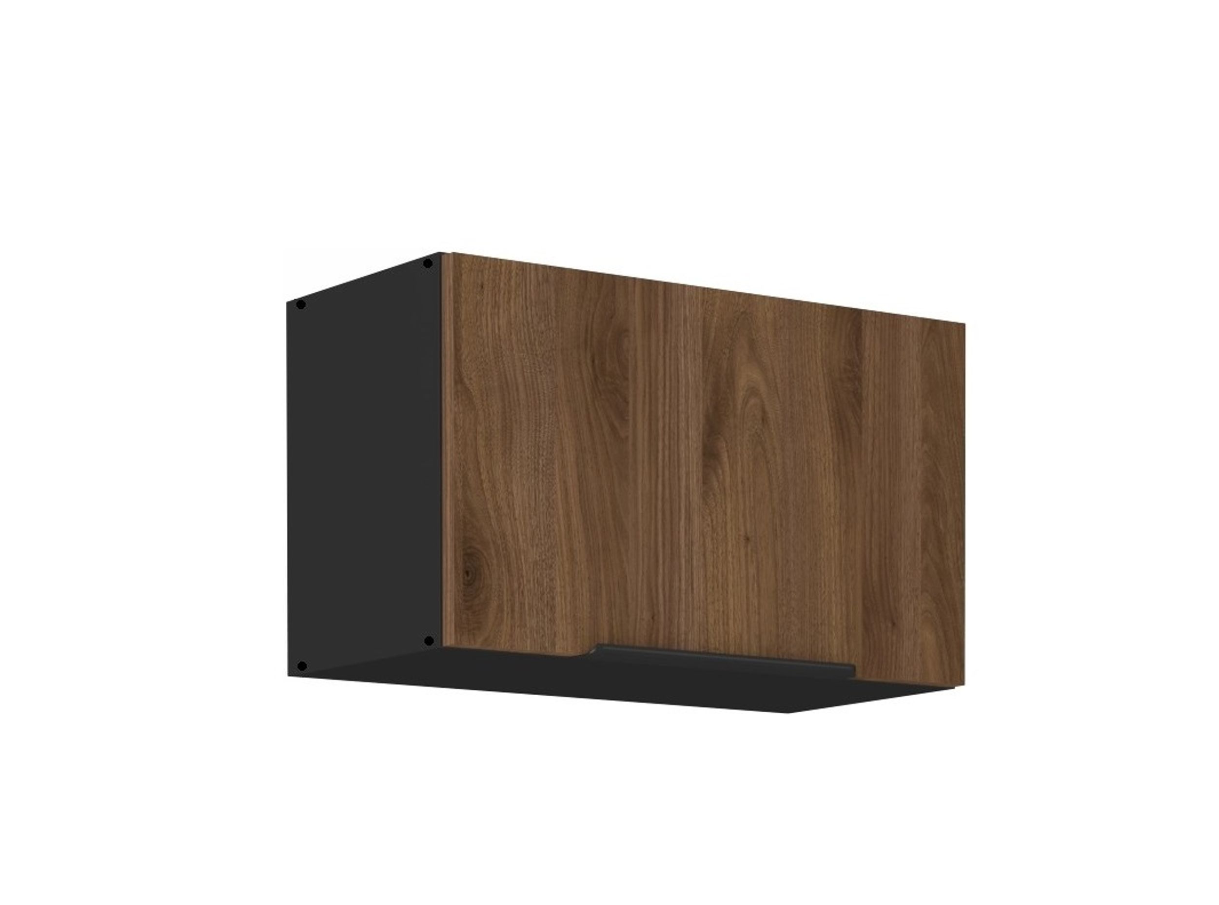 K&uuml;chen Kurzh&auml;ngeschrank 60 cm MONZA Okapi Nu&szlig;baum K&uuml;che K&uuml;chenzeile K&uuml;chenblock - Bild 1