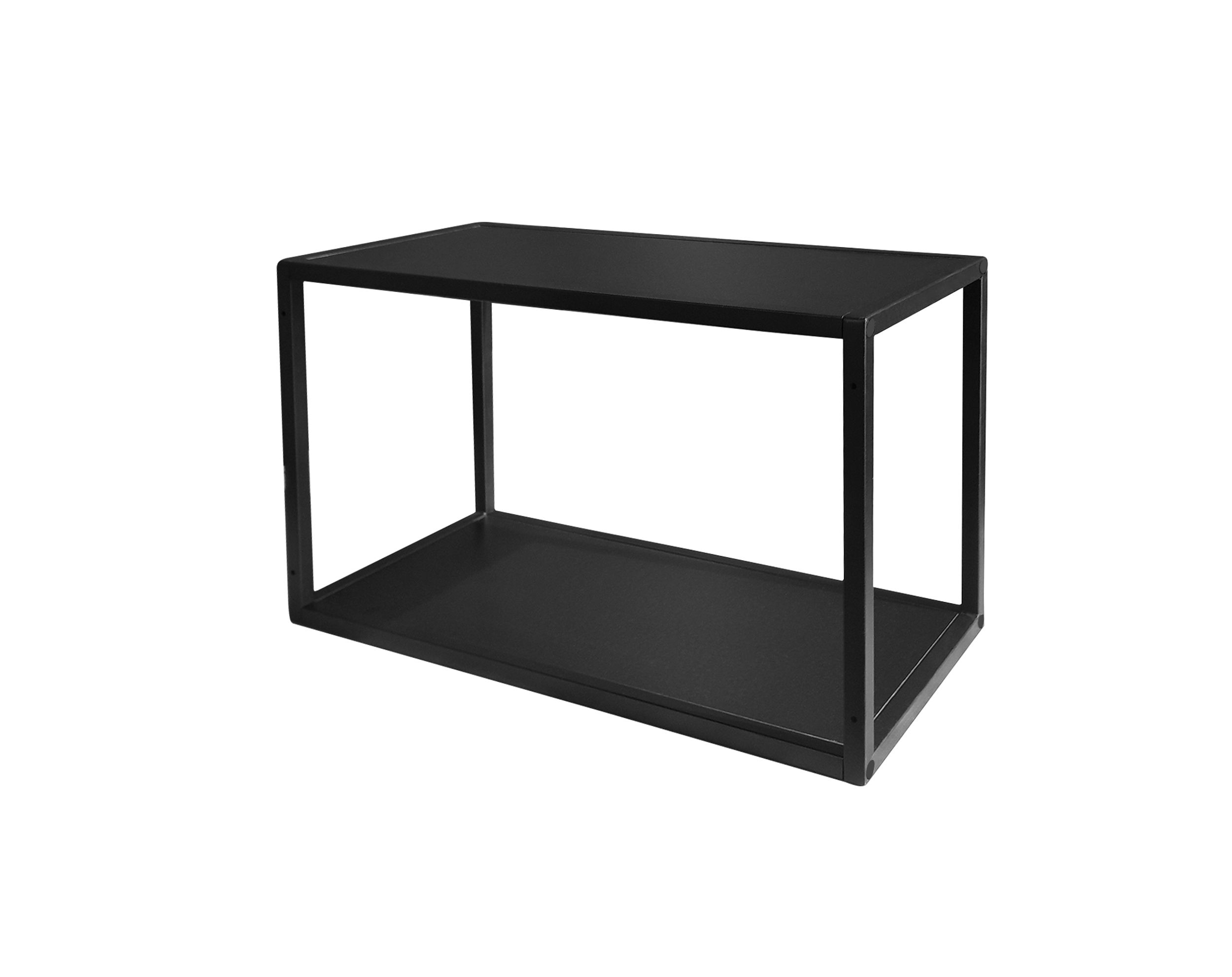 K&uuml;chen H&auml;ngeschrank Regal 60 cm K&uuml;che SIENA, MONZA, ARONA Schwarz K&uuml;chenzeile - Bild 1