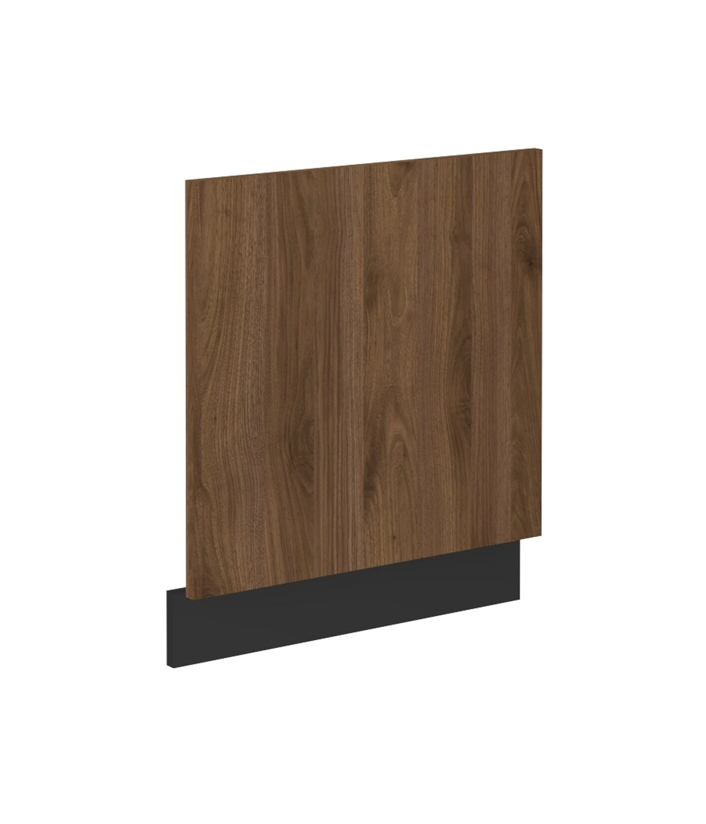 Frontblende für integrierten Geschirrspüler 60 cm Küche MONZA Okapi Nußbaum matt