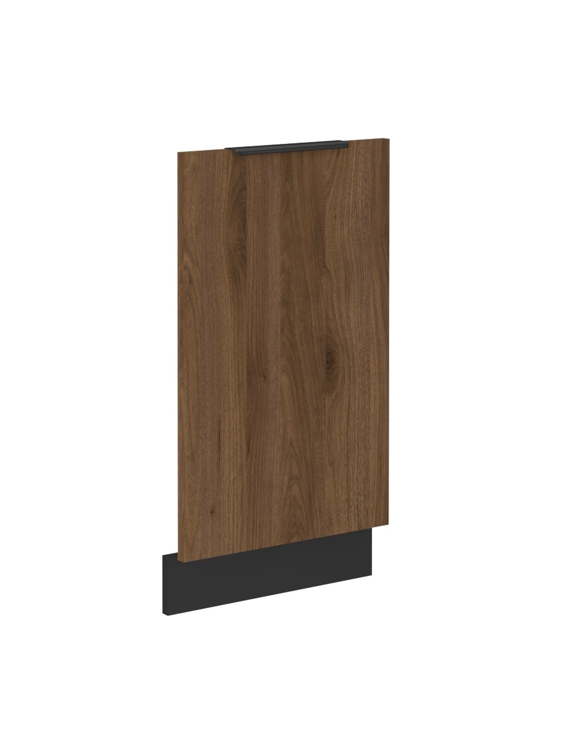 Frontblende f&uuml;r vollintegrierten Geschirrsp&uuml;ler 45 cm K&uuml;che MONZA Okapi Nu&szlig;baum - Bild 1