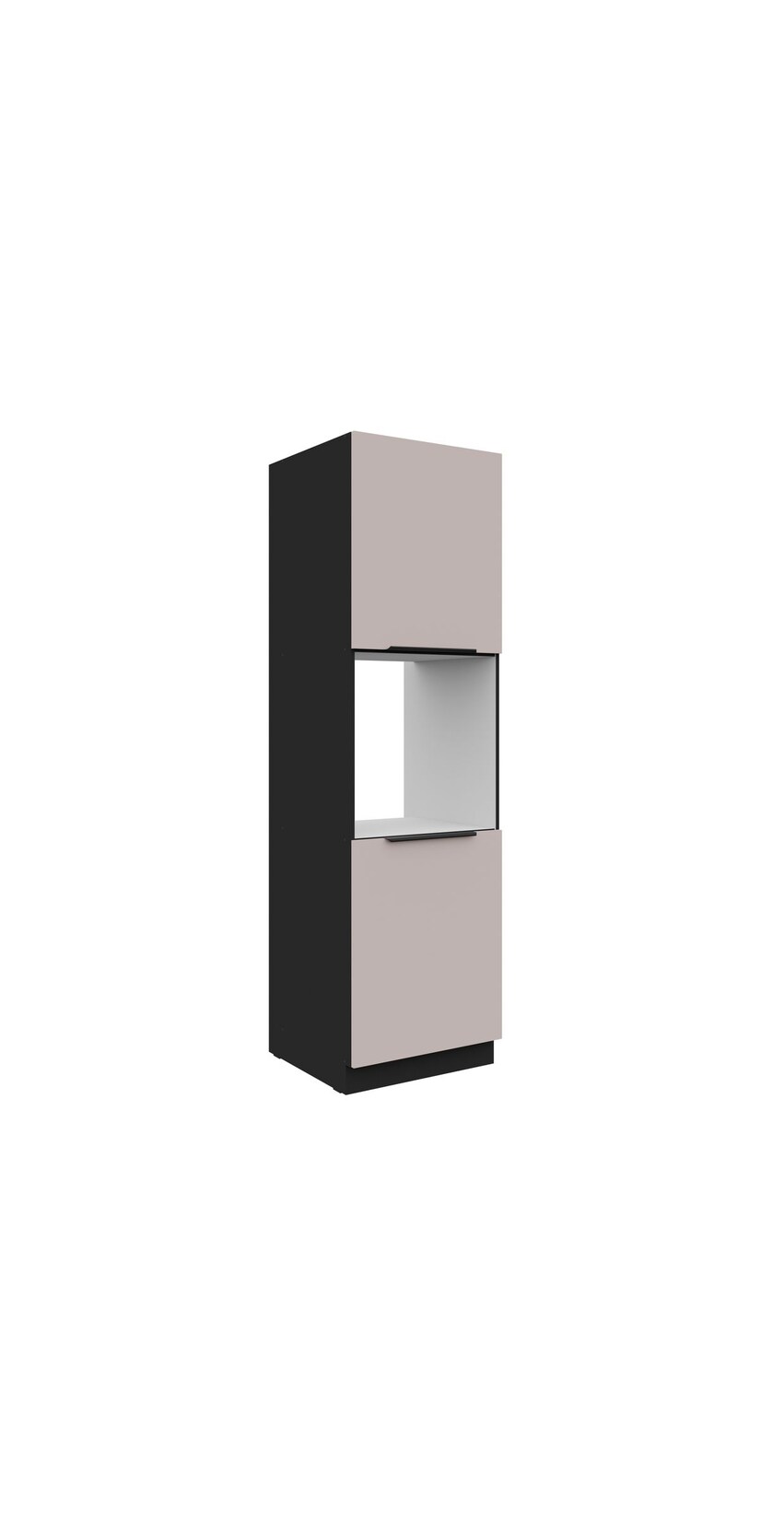 Küchen Hochschrank 60 cm ARONA Kaschmir beige Küchenzeile Küchenblock Küche