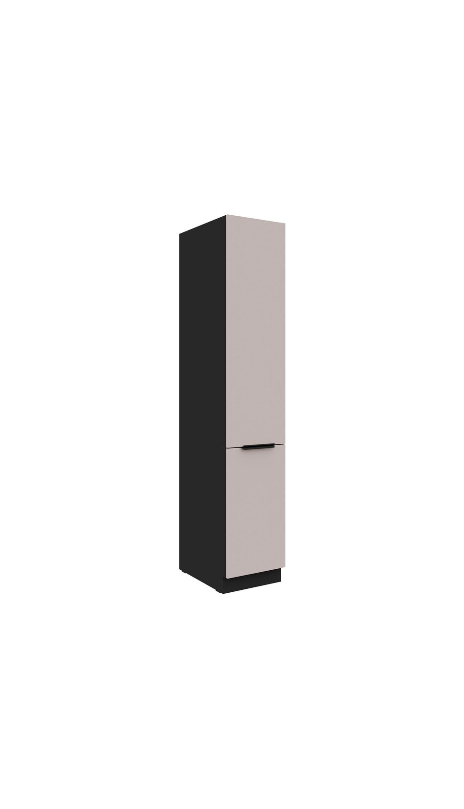Küchen Hochschrank 40 cm ARONA Kaschmir beige Küchenzeile Küchenblock Küche