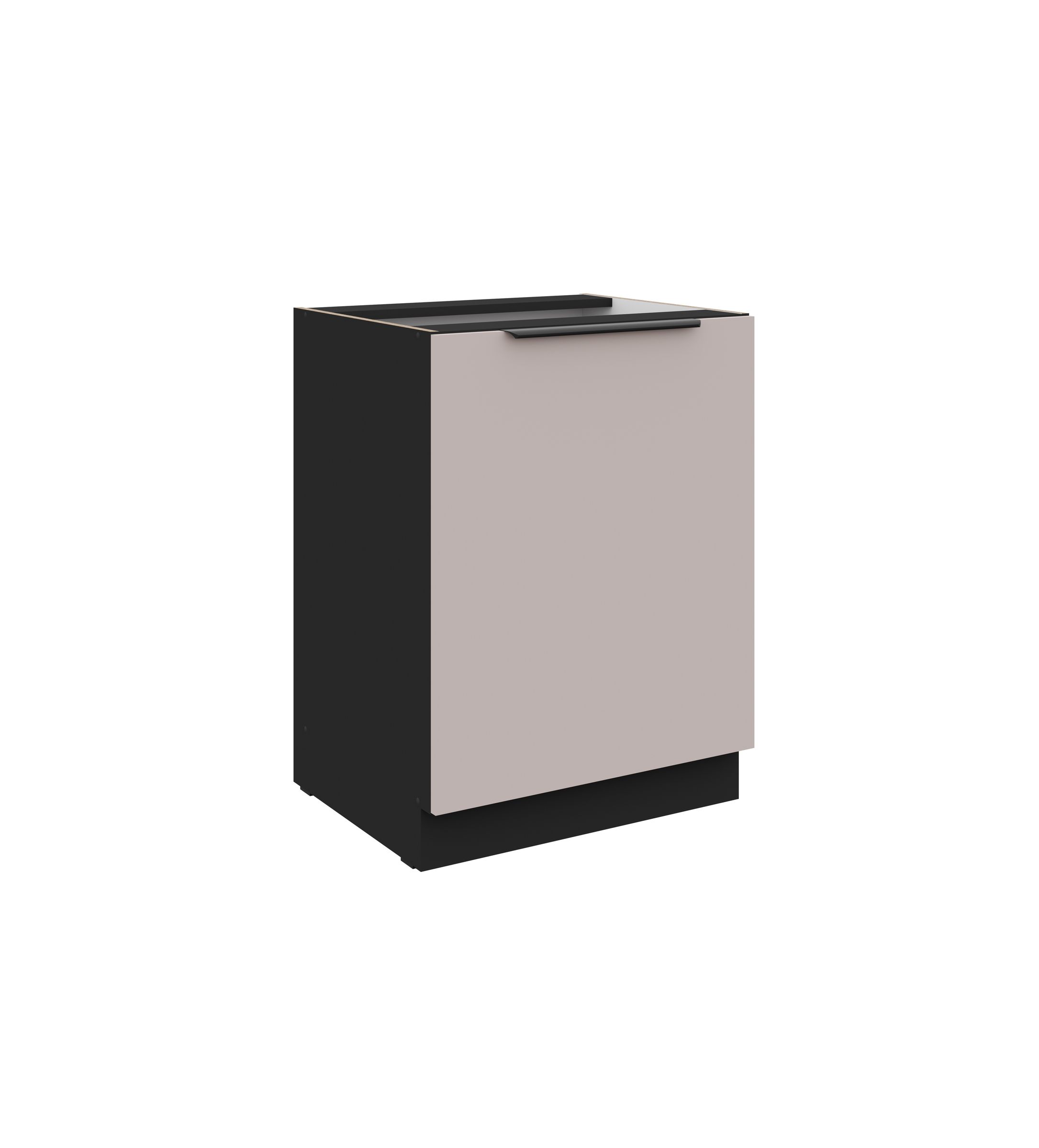 K&uuml;chen Unterschrank 60 cm K&uuml;che ARONA Kaschmir beige K&uuml;chenzeile K&uuml;chenblock - Bild 1