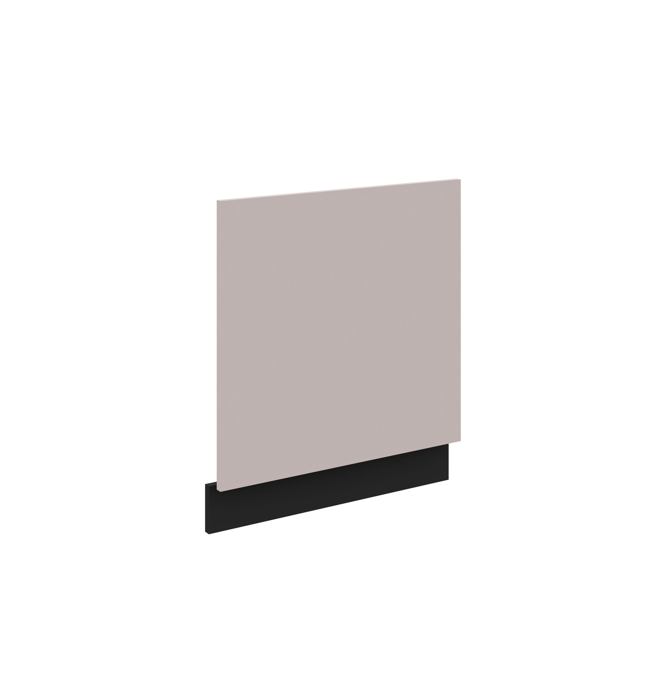 Frontblende f&uuml;r integrierten Geschirrsp&uuml;ler 60 cm K&uuml;che ARONA Kaschmir beige - Bild 1