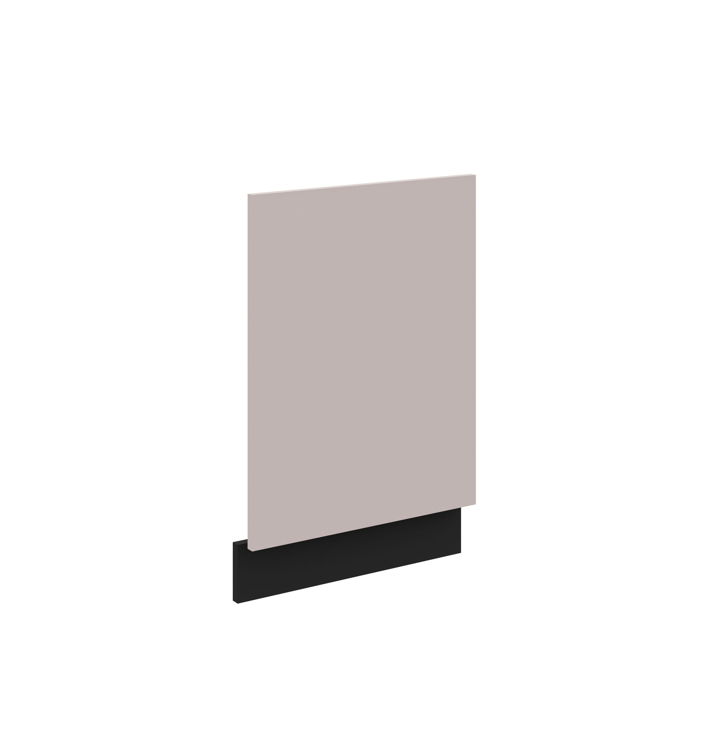 Frontblende f&uuml;r integrierten Geschirrsp&uuml;ler 45 cm K&uuml;che ARONA Kaschmir beige - Bild 1