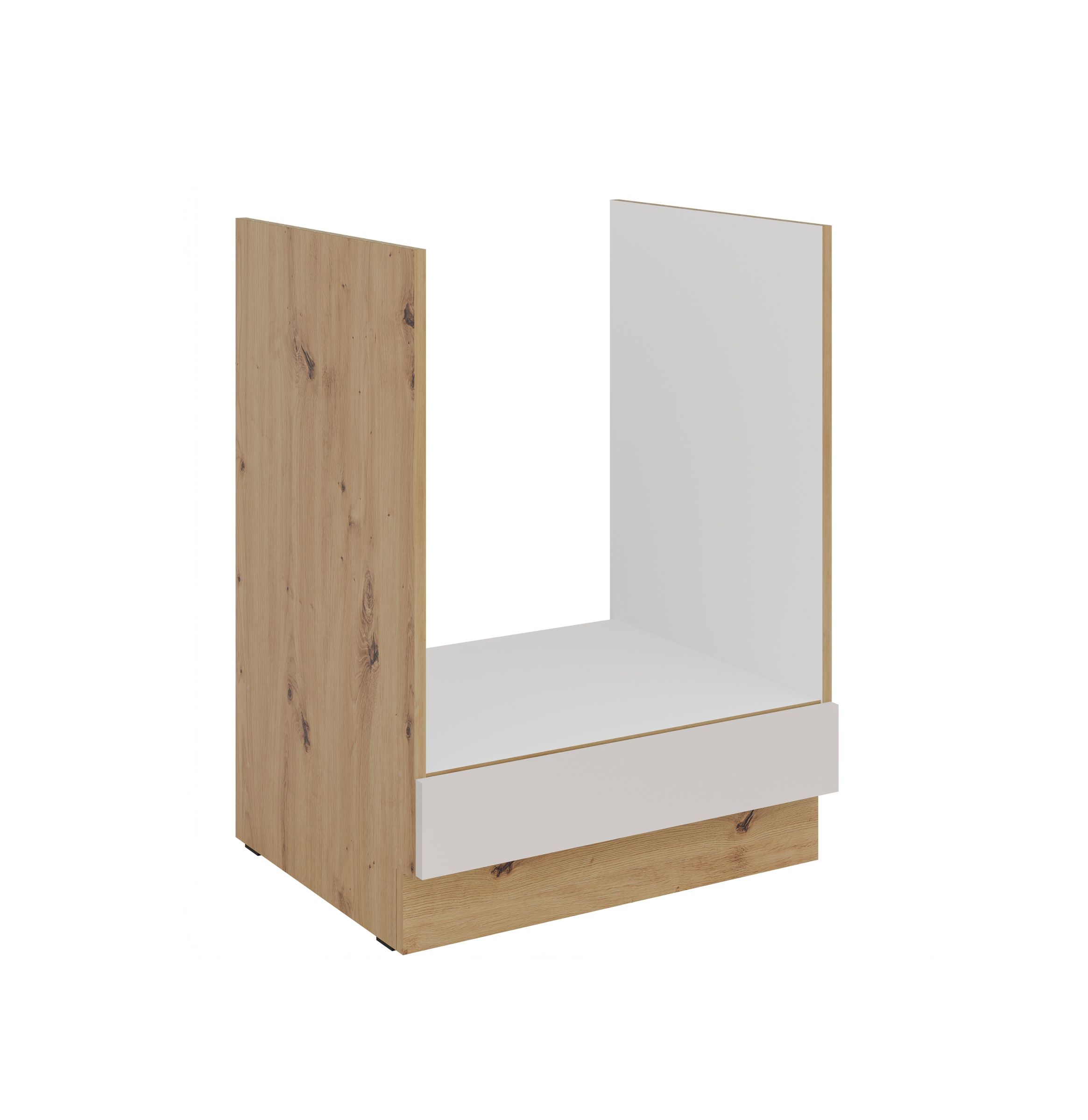 K&uuml;chen Herdunterschrank 60 cm K&uuml;che SOLANO Kaschmir beige K&uuml;chenzeile K&uuml;chenblock - Bild 1