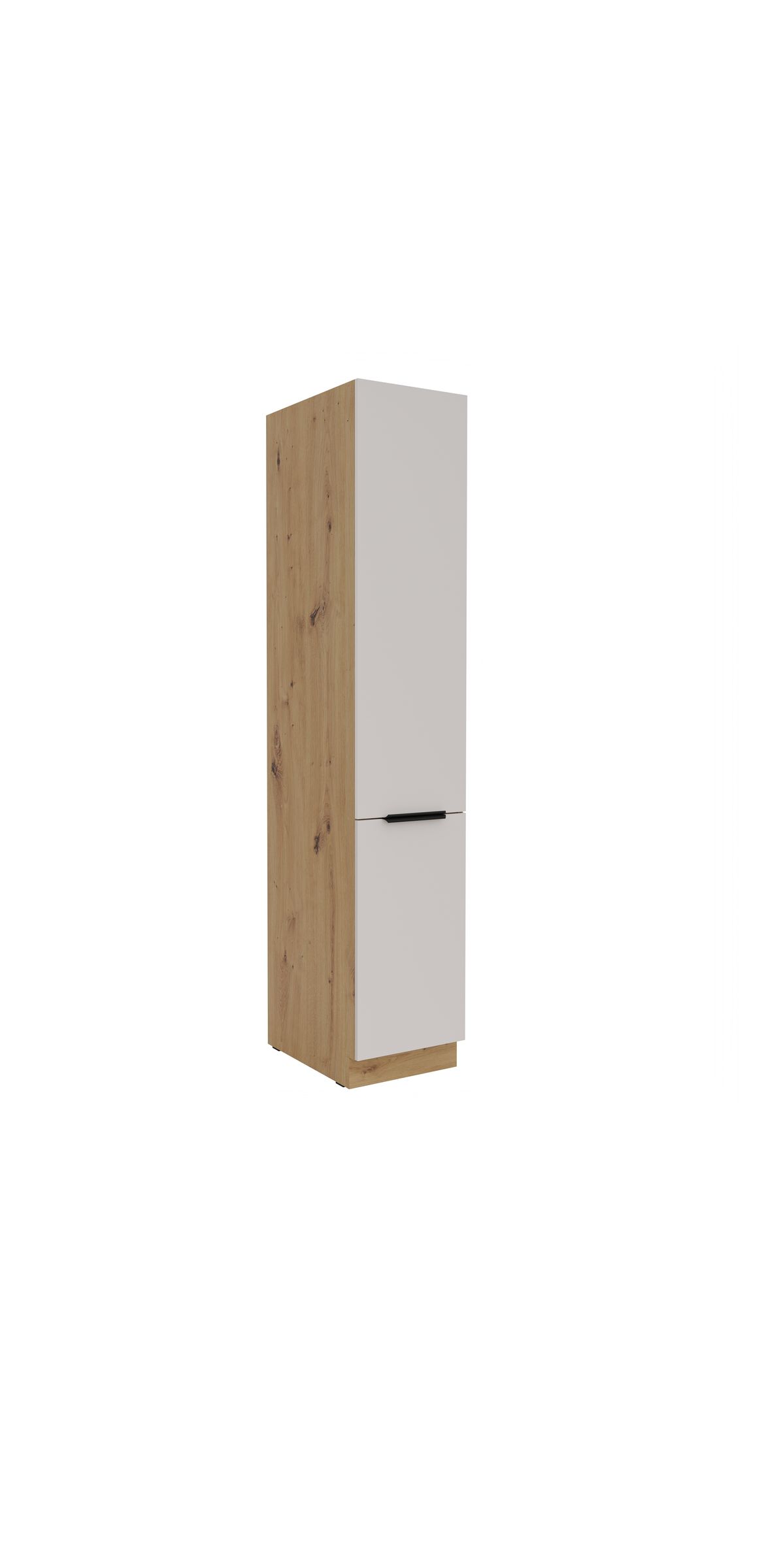 K&uuml;chen Hochschrank 40 cm SOLANO Kaschmir beige K&uuml;chenzeile K&uuml;chenblock K&uuml;che - Bild 1