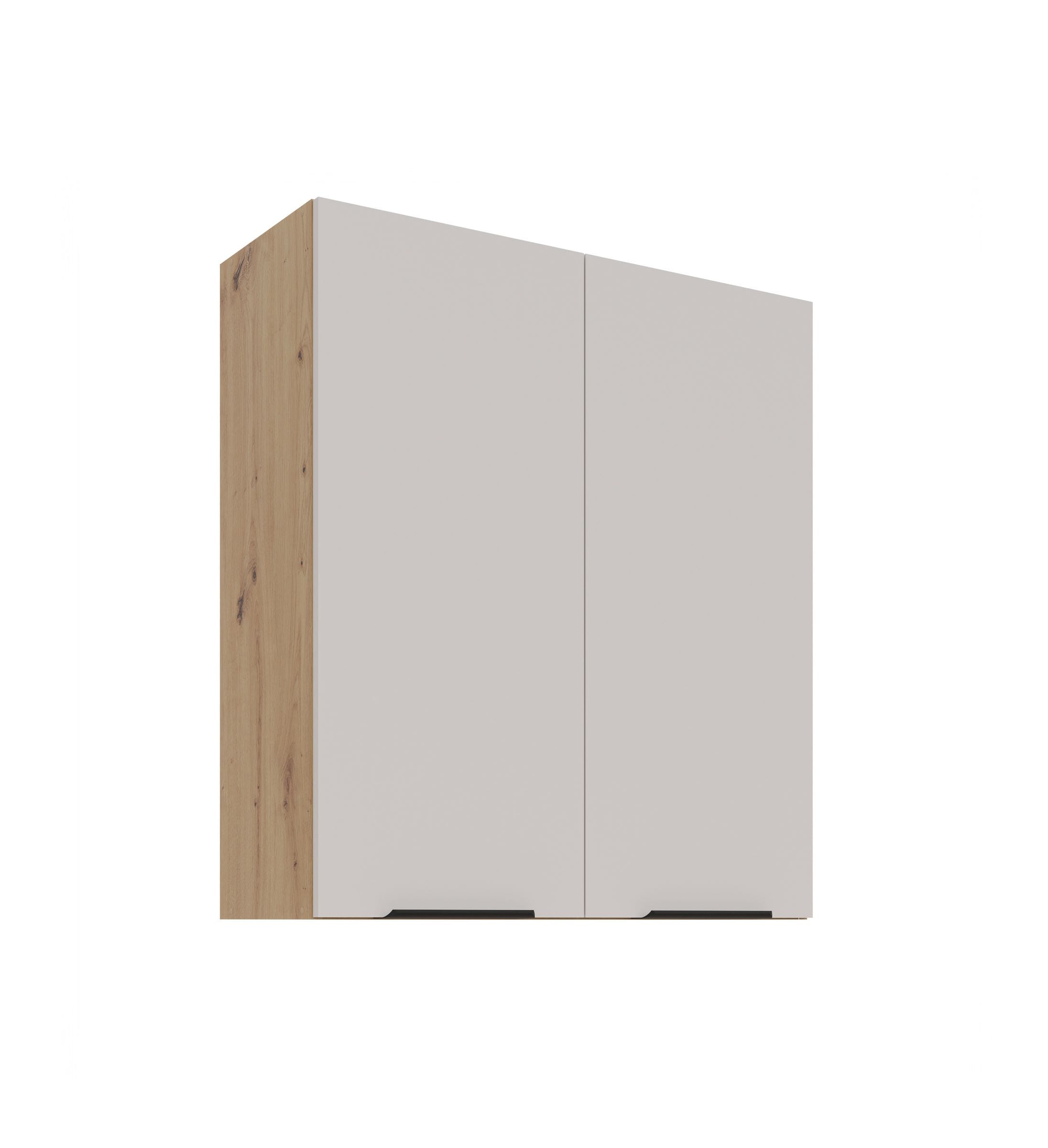 K&uuml;chen H&auml;ngeschrank 80 cm K&uuml;che SOLANO Kaschmir beige K&uuml;chenzeile K&uuml;chenblock - Bild 1