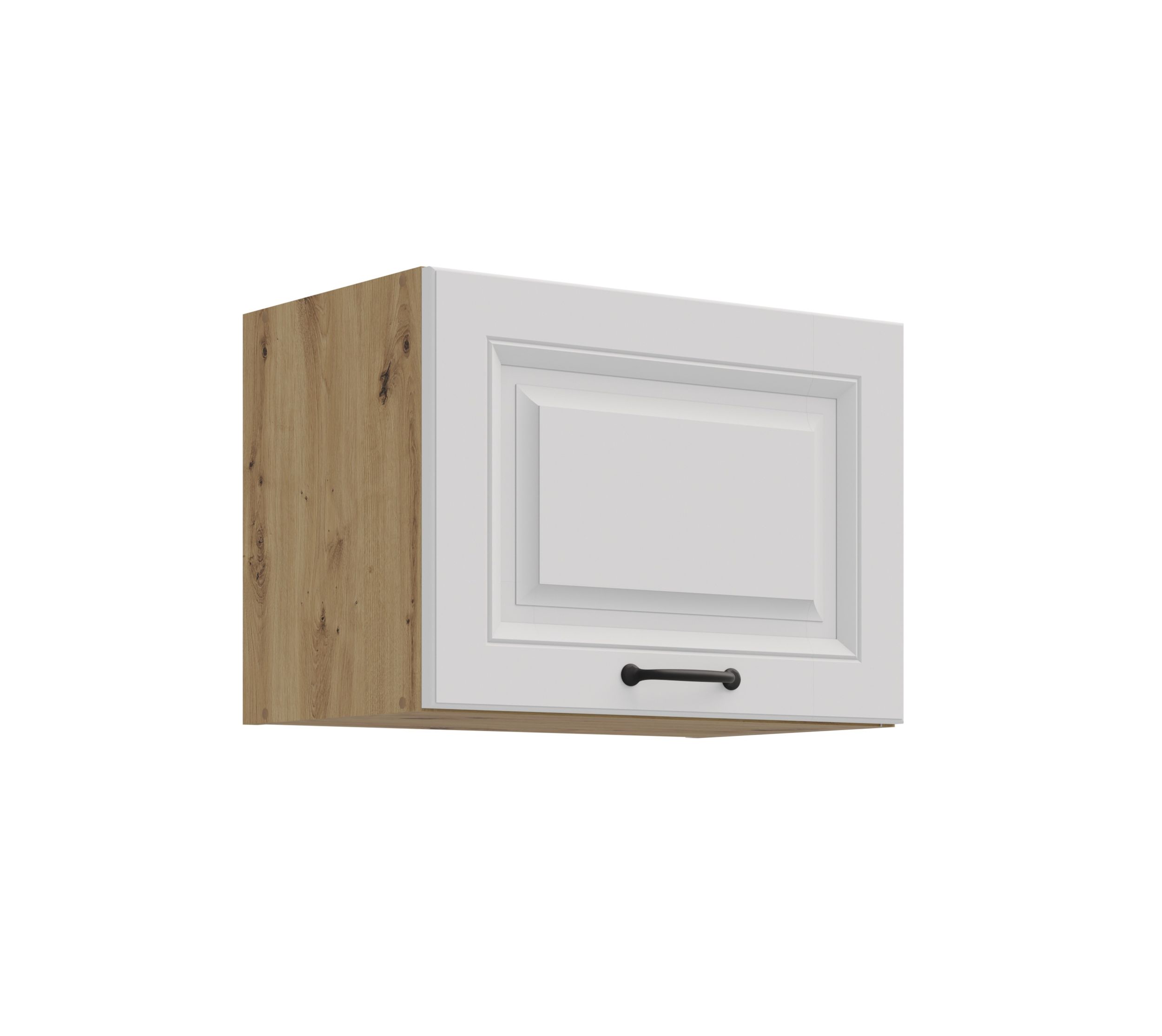H&auml;ngeschrank 50 cm Stilo Wei&szlig; K&uuml;chenzeile K&uuml;chenblock K&uuml;che Landhaus H&ouml;he 36 cm - Bild 1