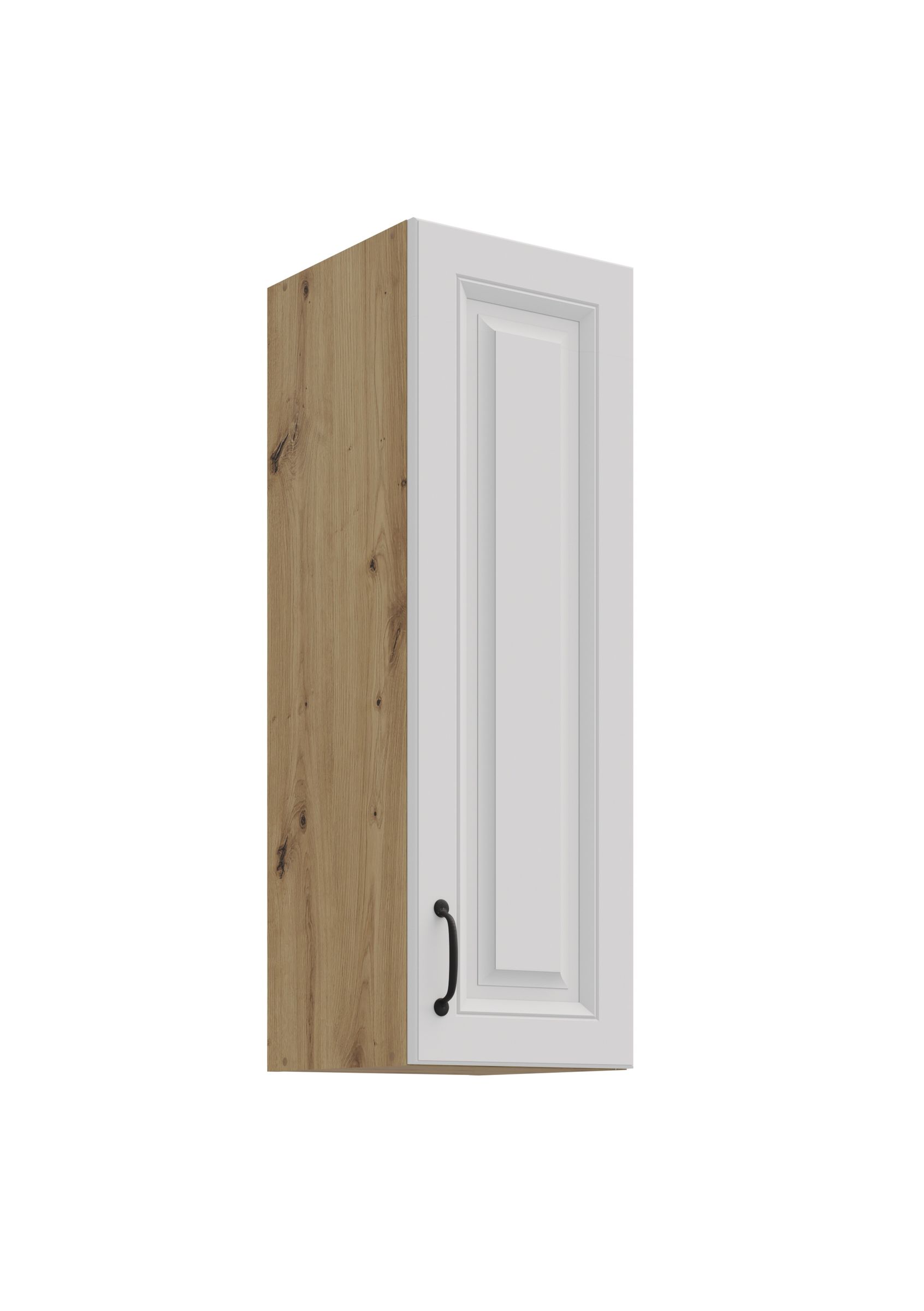H&auml;ngeschrank 30 cm Stilo Wei&szlig; K&uuml;chenzeile K&uuml;chenblock K&uuml;che Landhaus H&ouml;he 90 cm - Bild 1