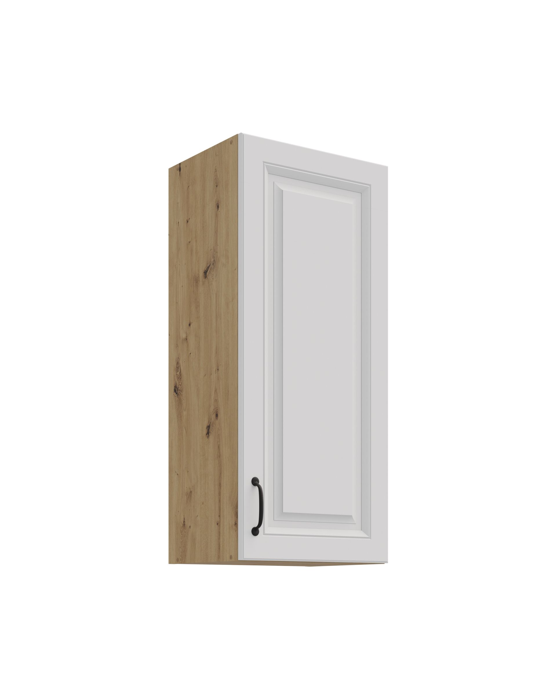 H&auml;ngeschrank 40 cm Stilo Wei&szlig; K&uuml;chenzeile K&uuml;chenblock K&uuml;che Landhaus H&ouml;he 90 cm - Bild 1