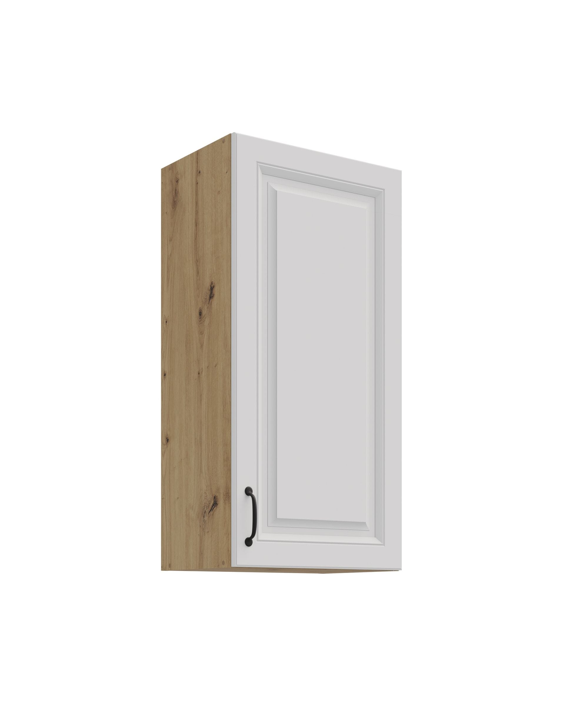 H&auml;ngeschrank 45 cm Stilo Wei&szlig; K&uuml;chenzeile K&uuml;chenblock K&uuml;che Landhaus H&ouml;he 90 cm - Bild 1