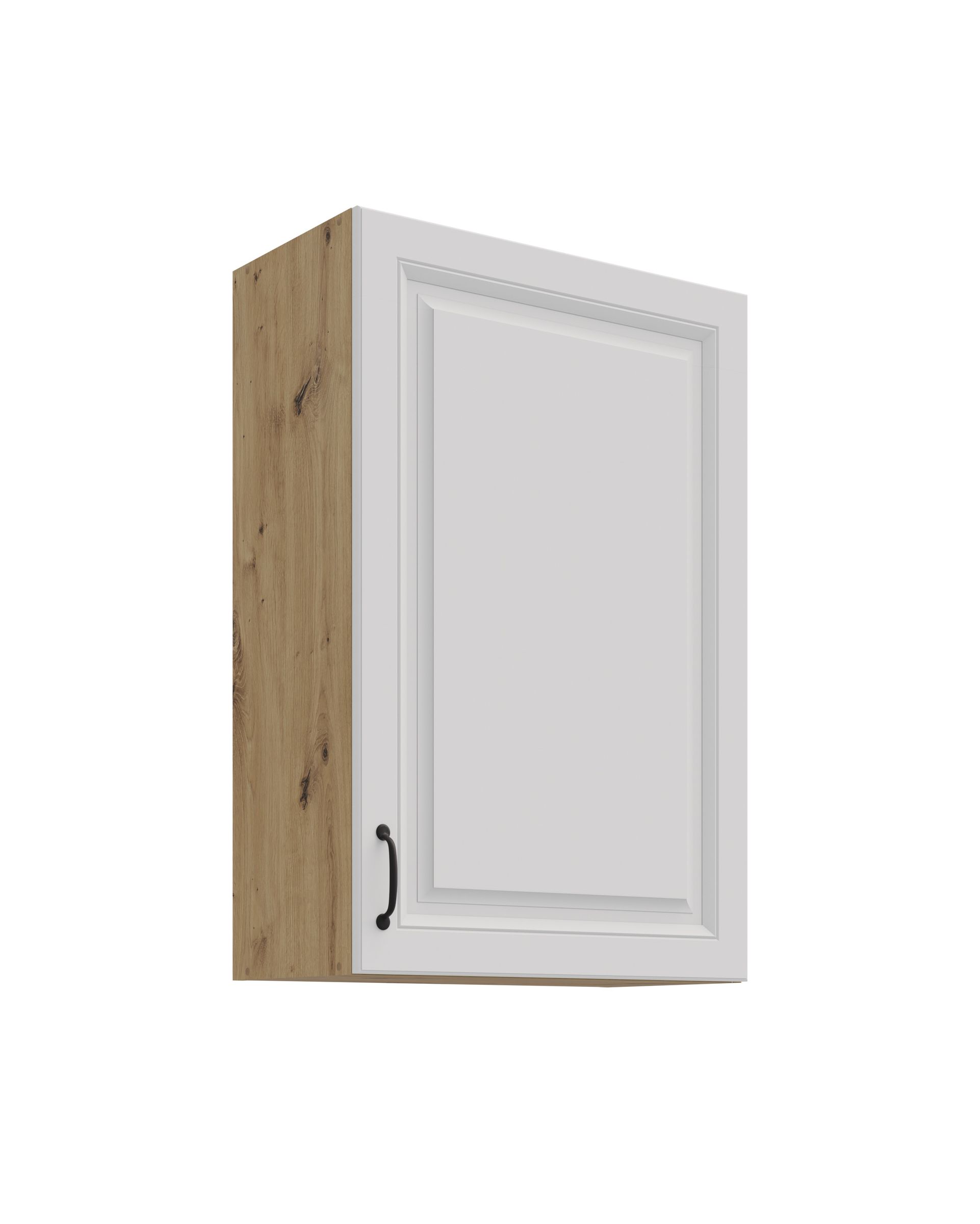 H&auml;ngeschrank 60 cm Stilo Wei&szlig; K&uuml;chenzeile K&uuml;chenblock K&uuml;che Landhaus H&ouml;he 90 cm - Bild 1