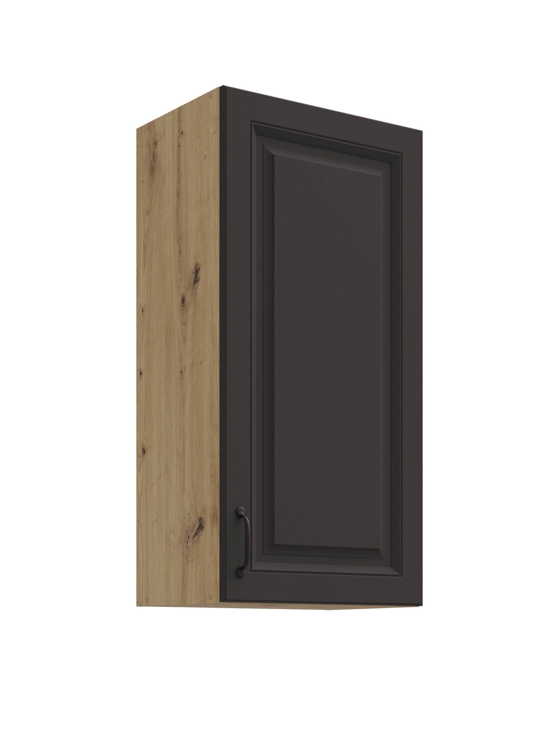 H&auml;ngeschrank 45 cm Stilo Grau K&uuml;chenzeile K&uuml;chenblock K&uuml;che Landhaus H&ouml;he 90 cm - Bild 1