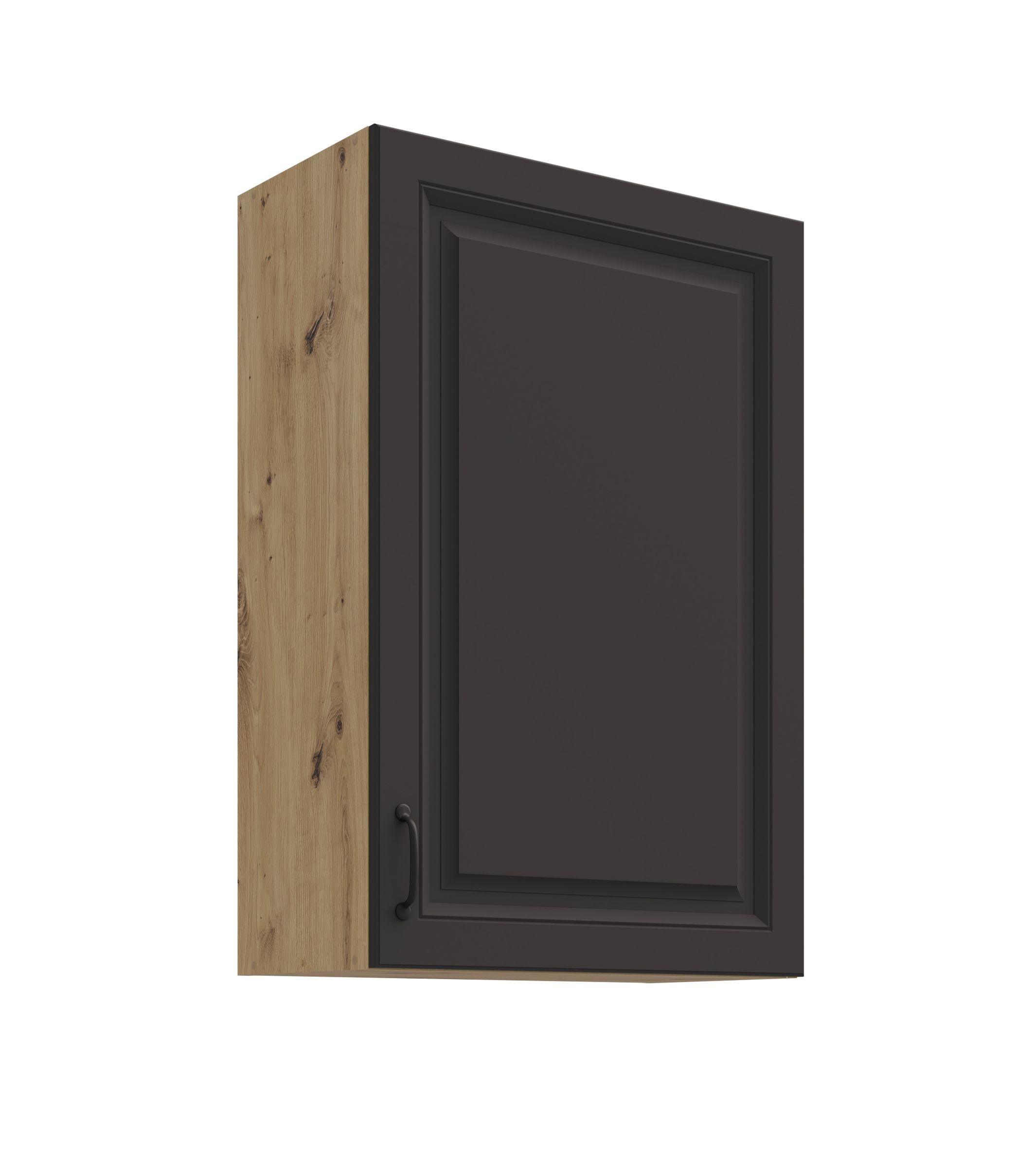 H&auml;ngeschrank 60 cm Stilo Grau K&uuml;chenzeile K&uuml;chenblock K&uuml;che Landhaus H&ouml;he 90 cm - Bild 1