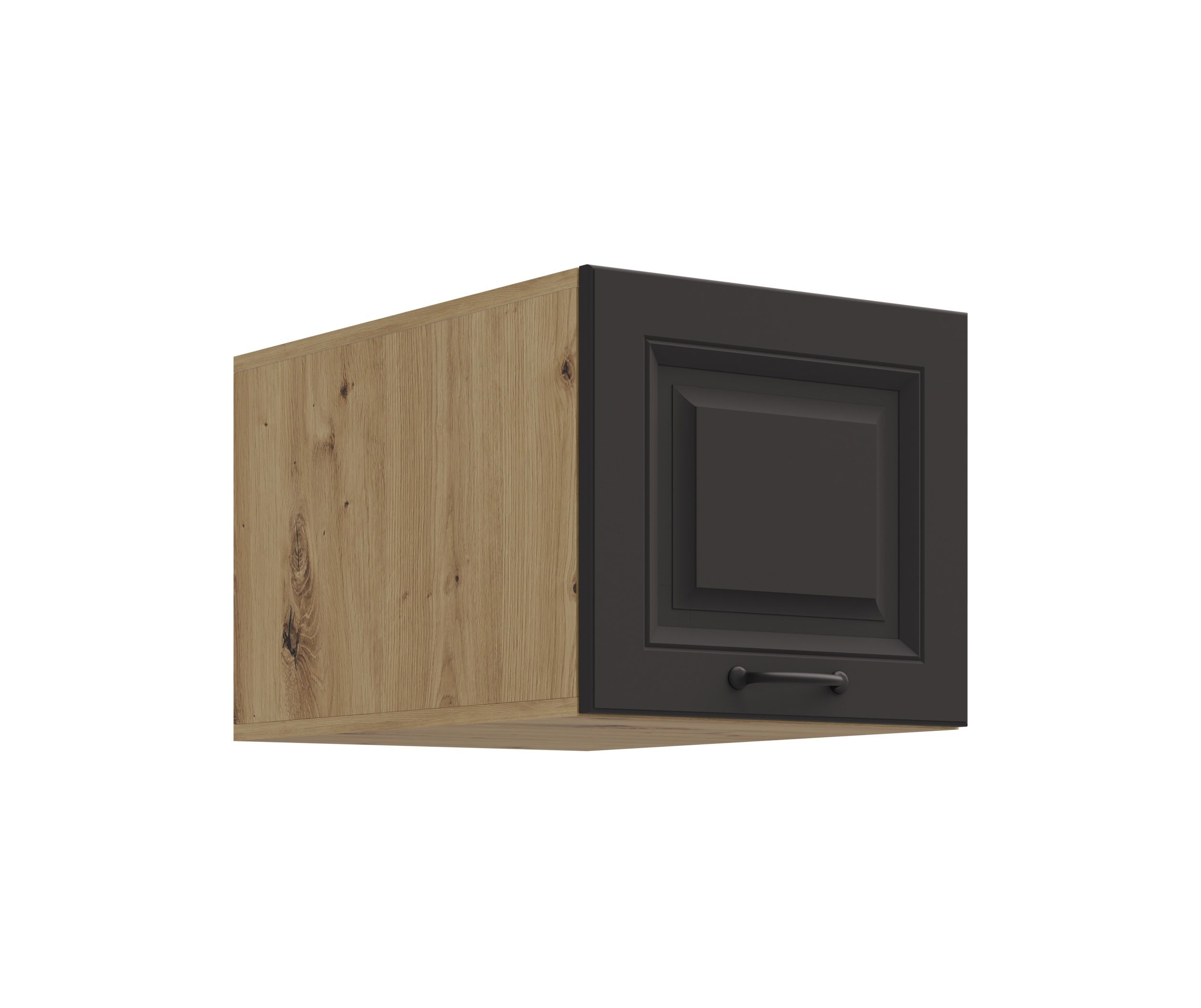 Aufsatzschrank Hochschrank 40 cm STILO Grau K&uuml;chenzeile K&uuml;chenblock K&uuml;che - Bild 1