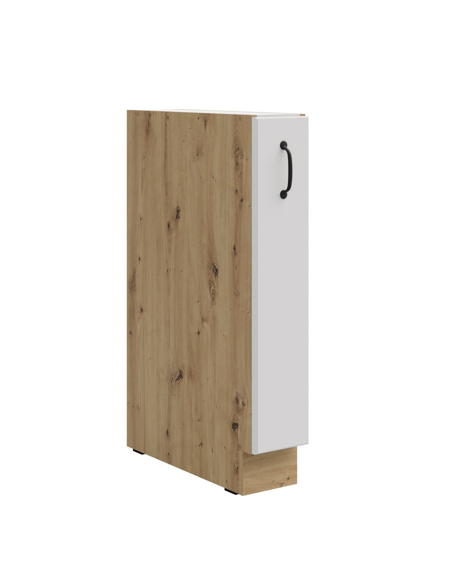 Unterschrank 15 Schrankauszug Stilo Wei&szlig; K&uuml;chenzeile K&uuml;chenblock K&uuml;che Landhaus - Bild 1