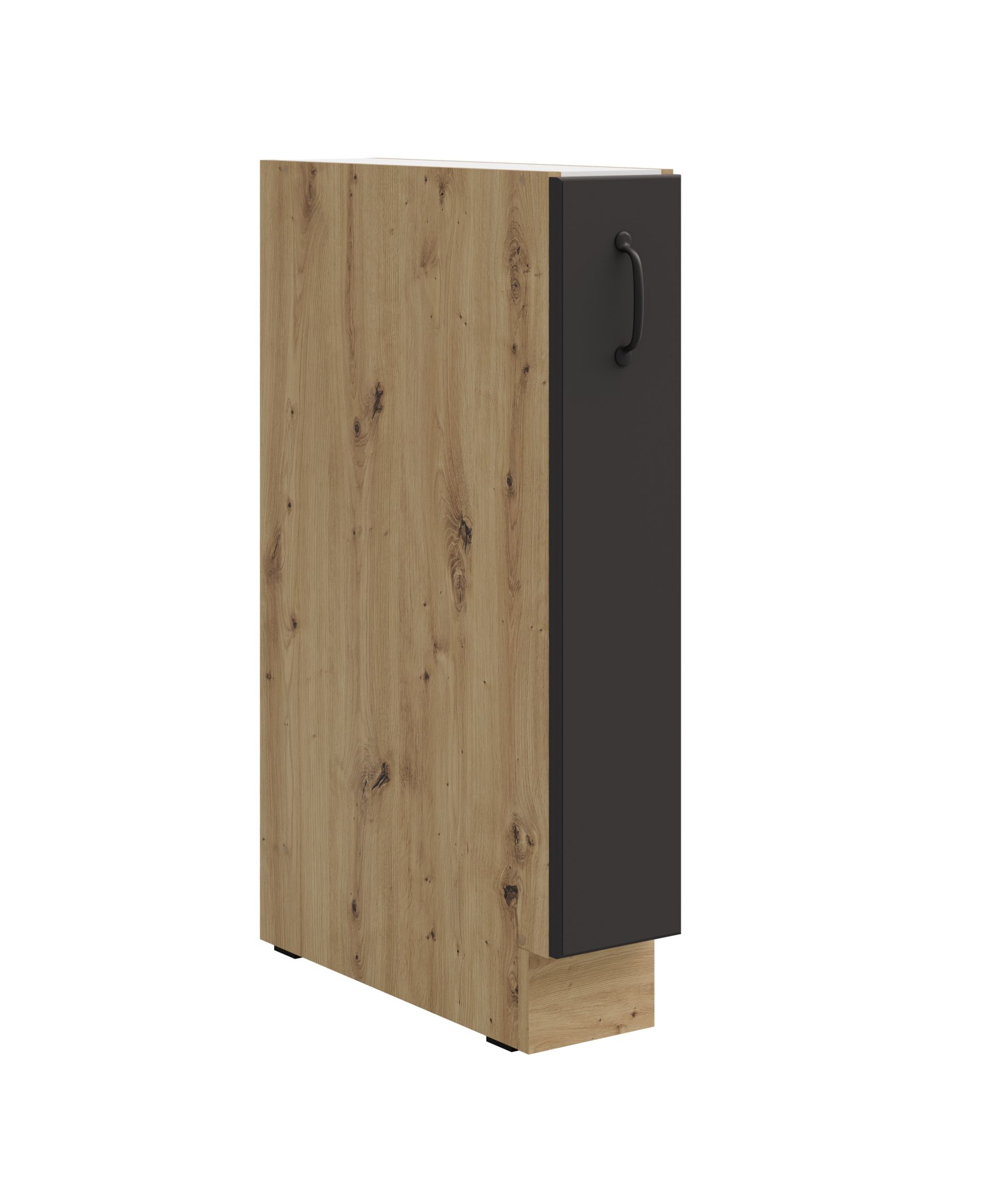 Unterschrank 15 Schrankauszug Stilo Grau K&uuml;chenzeile K&uuml;chenblock K&uuml;che Landhaus - Bild 1