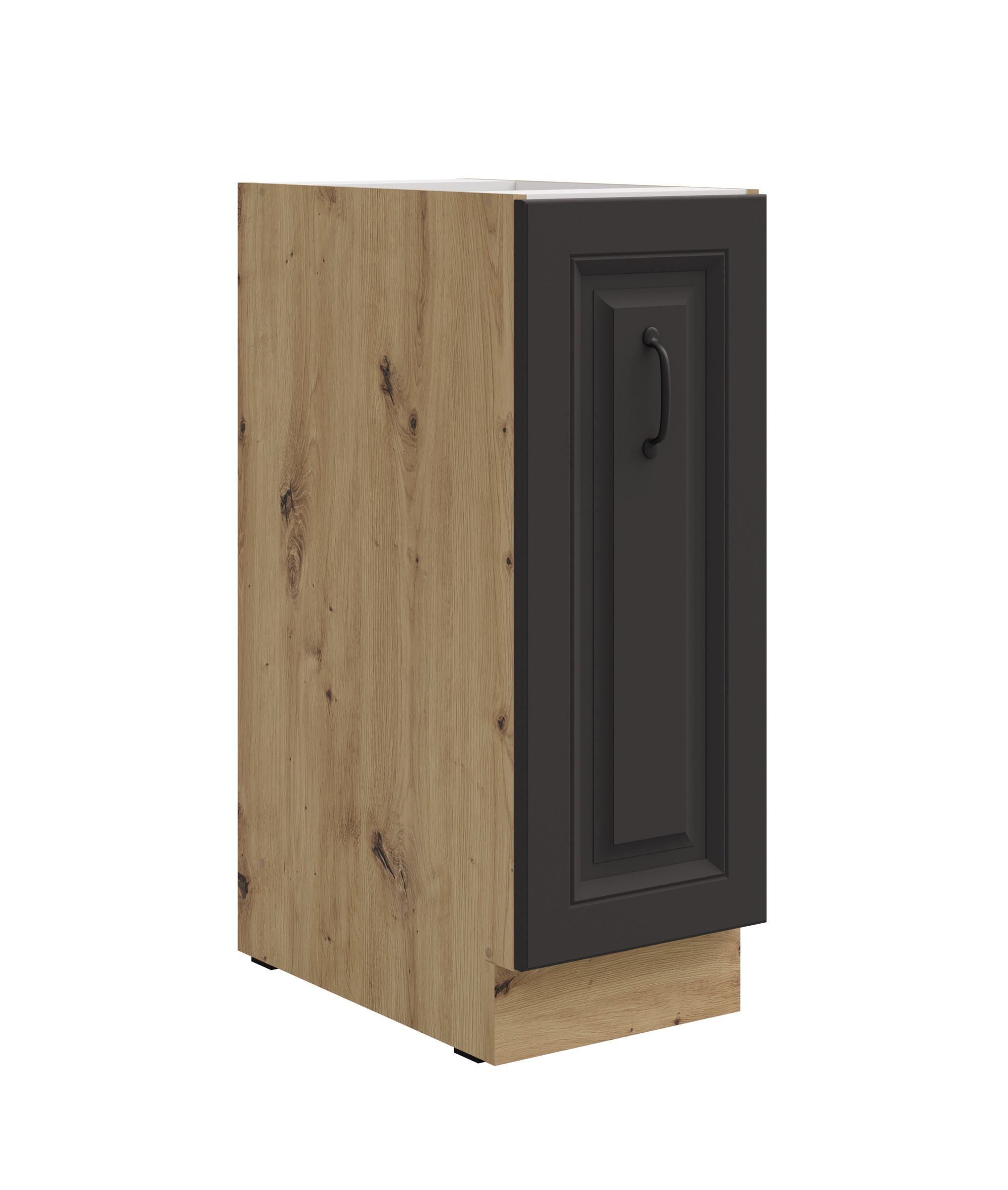 Unterschrank 30 Schrankauszug Stilo Wei&szlig; K&uuml;chenzeile K&uuml;chenblock K&uuml;che Landhaus - Bild 1