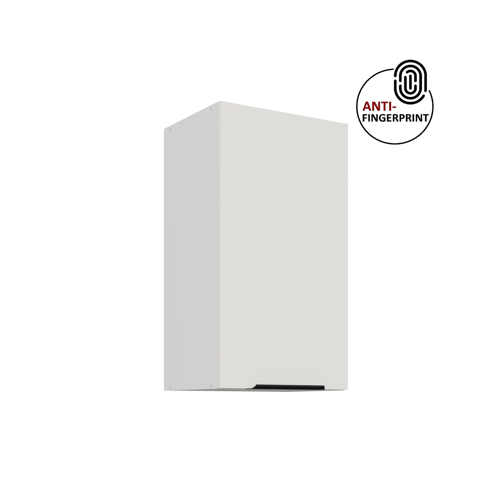 Küchen Hängeschrank 40 Küche ARIA Weiss Küchenzeile Küchenblock Anti Fingerprint
