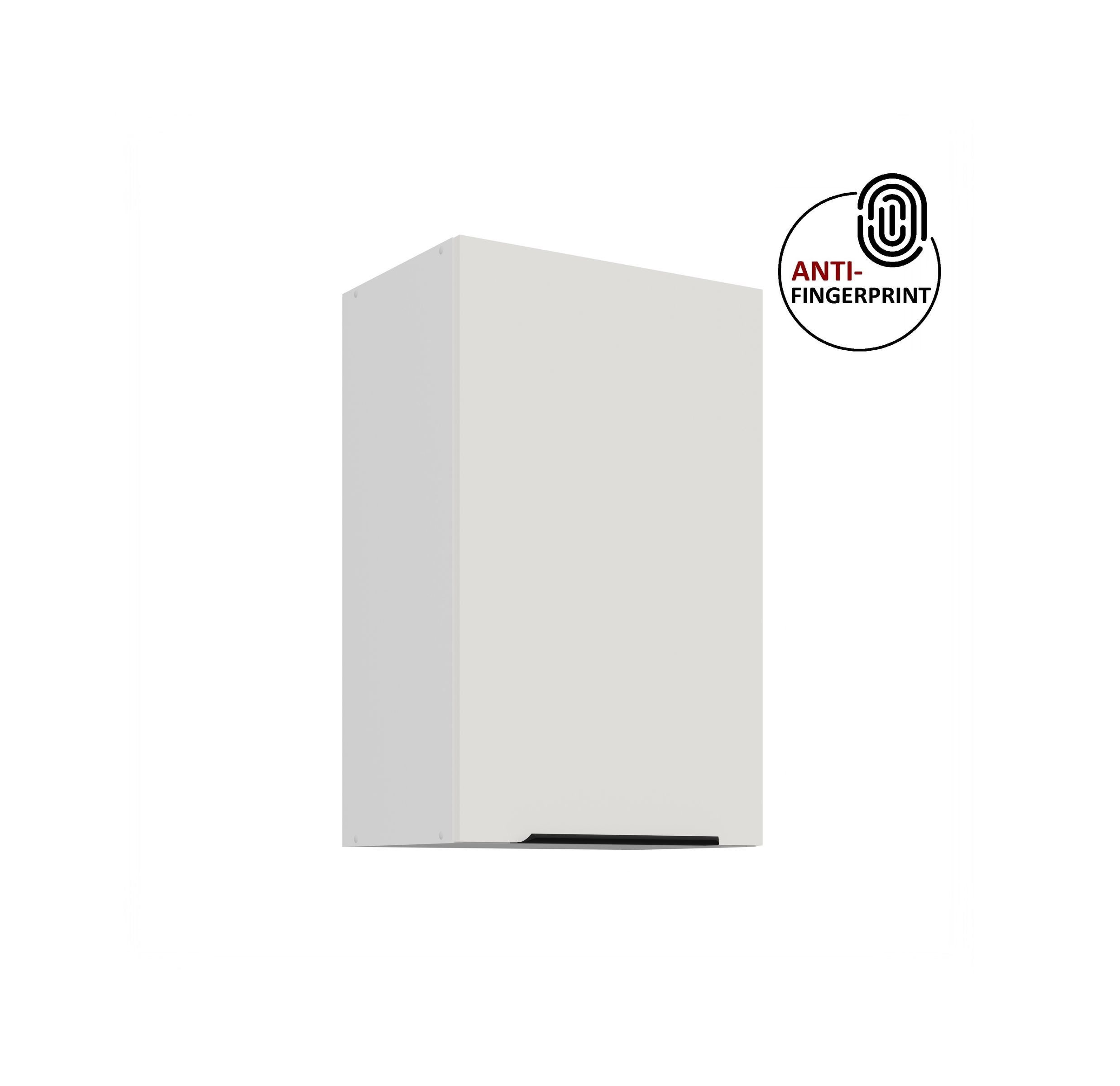K&uuml;chen H&auml;ngeschrank 45 K&uuml;che ARIA Weiss K&uuml;chenzeile K&uuml;chenblock Anti Fingerprint - Bild 1