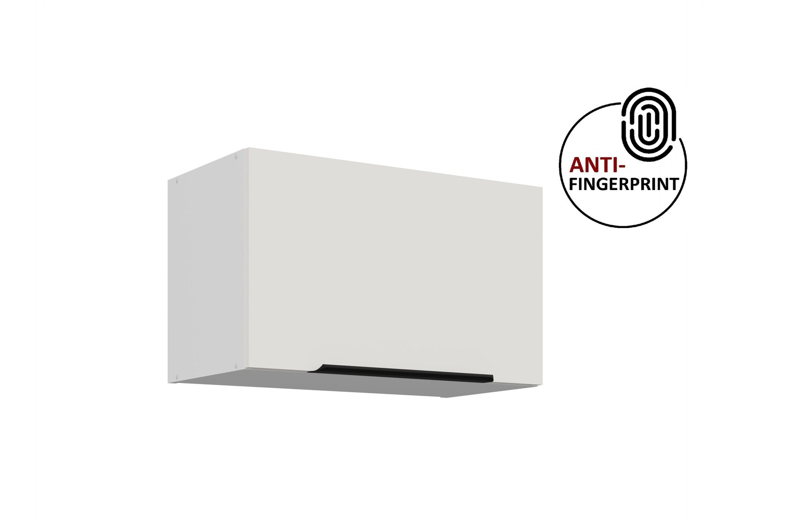 Küchen Hängeschrank 60 Küche ARIA Weiss Küchenzeile Küchenblock Anti Fingerprint