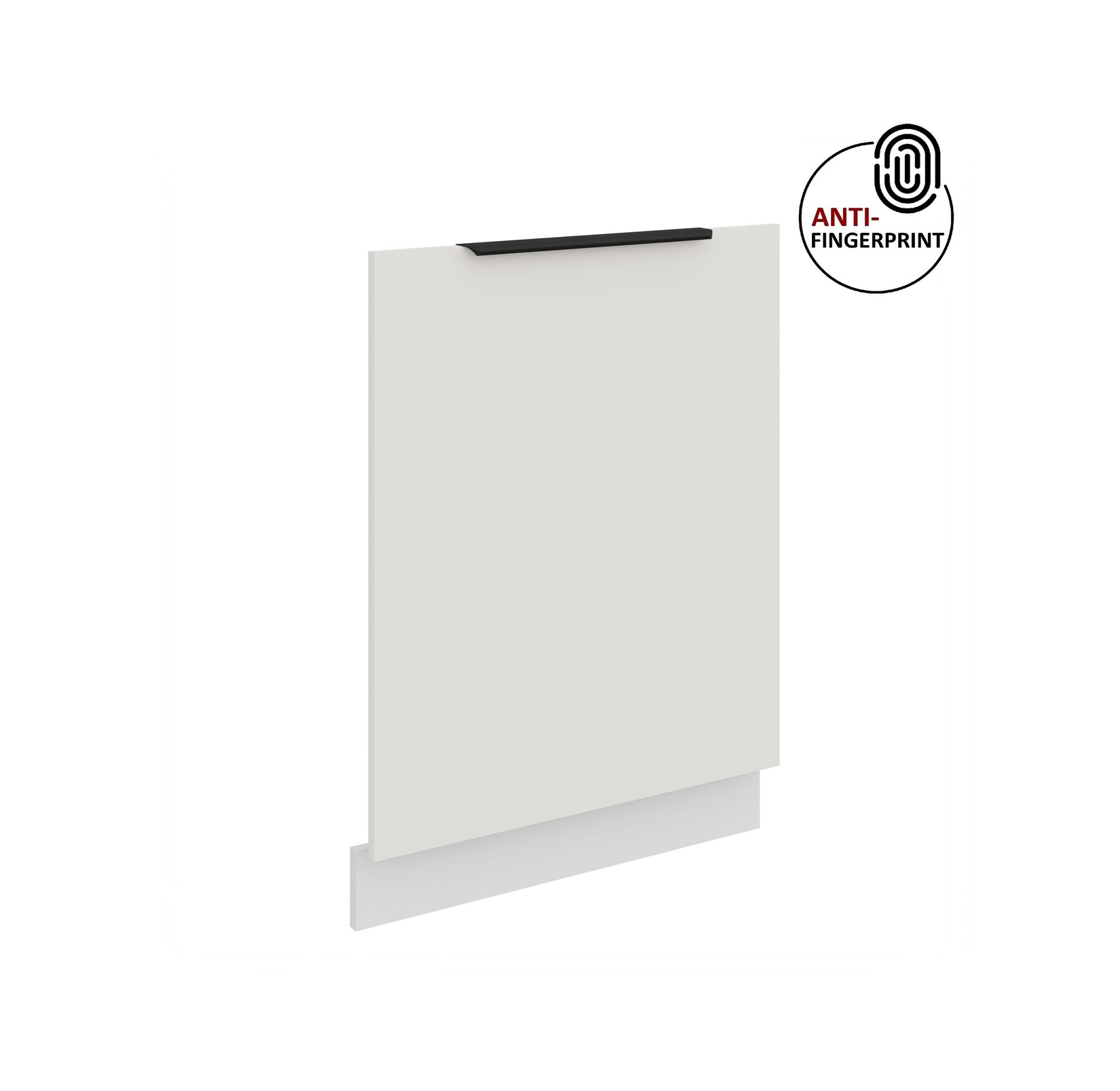 Frontblende für vollintegrierten Geschirrspüler 60 cm ARIA Weiß + Weiss matt