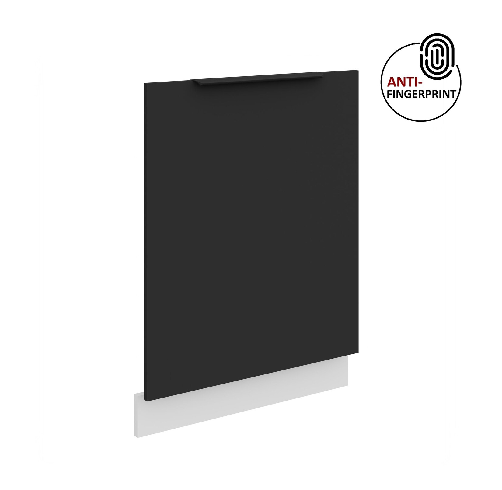 Frontblende für vollintegrierten Geschirrspüler 60 cm ARIA Schwarz + Weiss matt