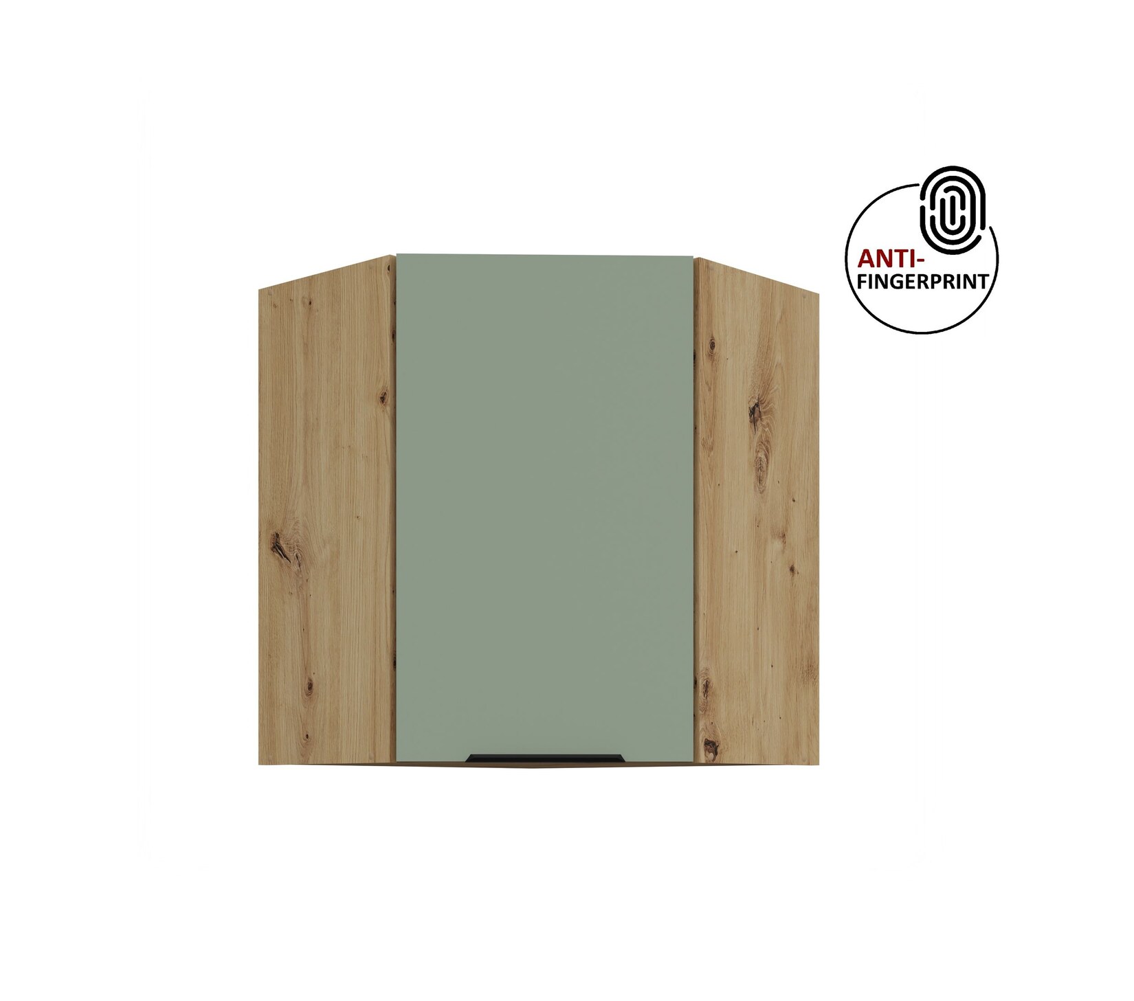 Küchen Eckschrank 60 cm Küche ARIA Aquamarin matt Anti Fingerprint Küchenzeile