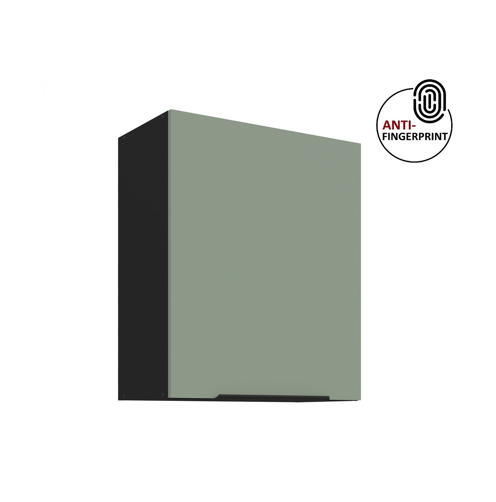 Küchen Hängeschrank 60 Küche ARIA Aquamarin matt Küchenzeile Anti Fingerprint