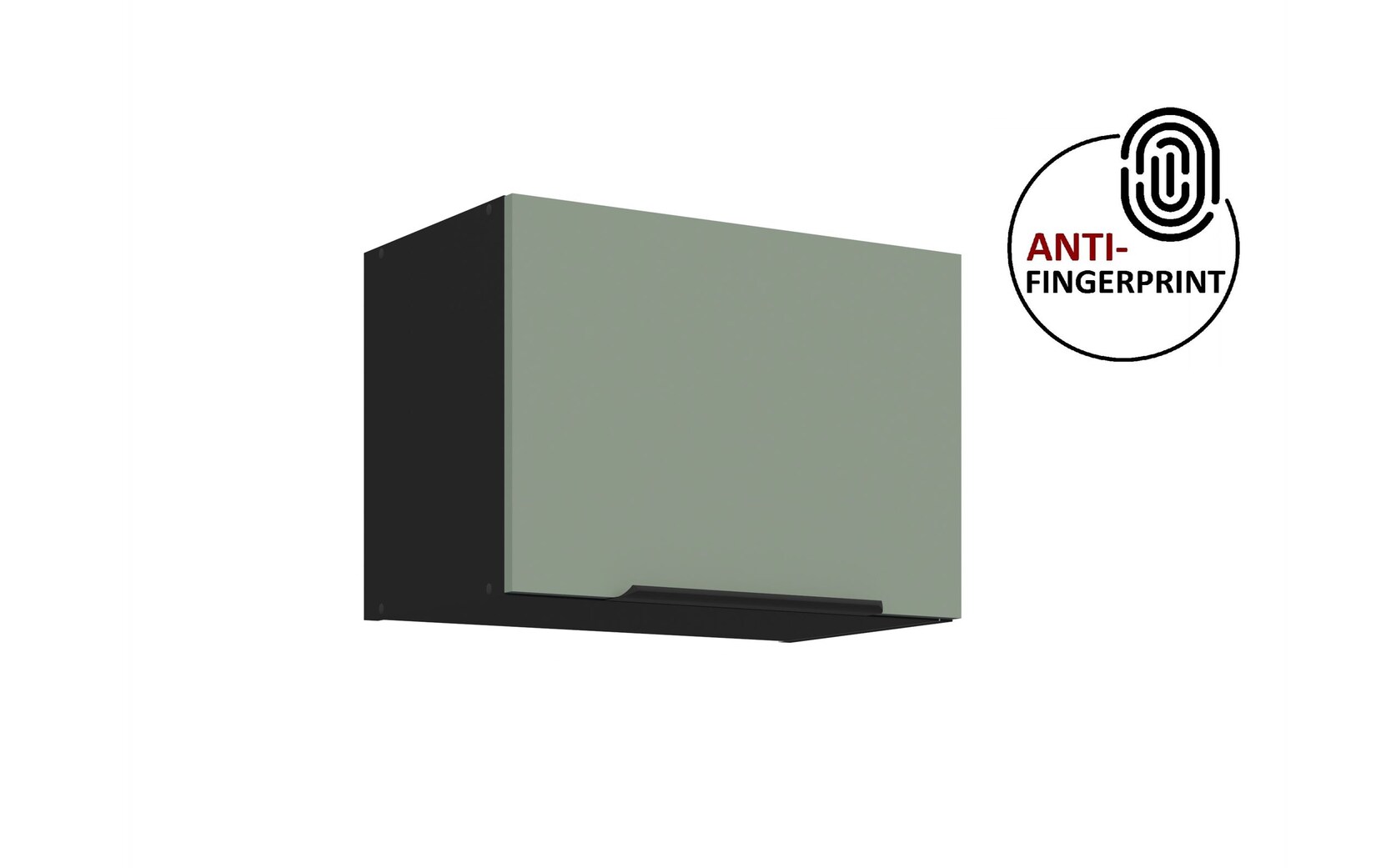 Küchen Hängeschrank 50 Küche ARIA Aquamarin matt Küchenzeile Anti Fingerprint