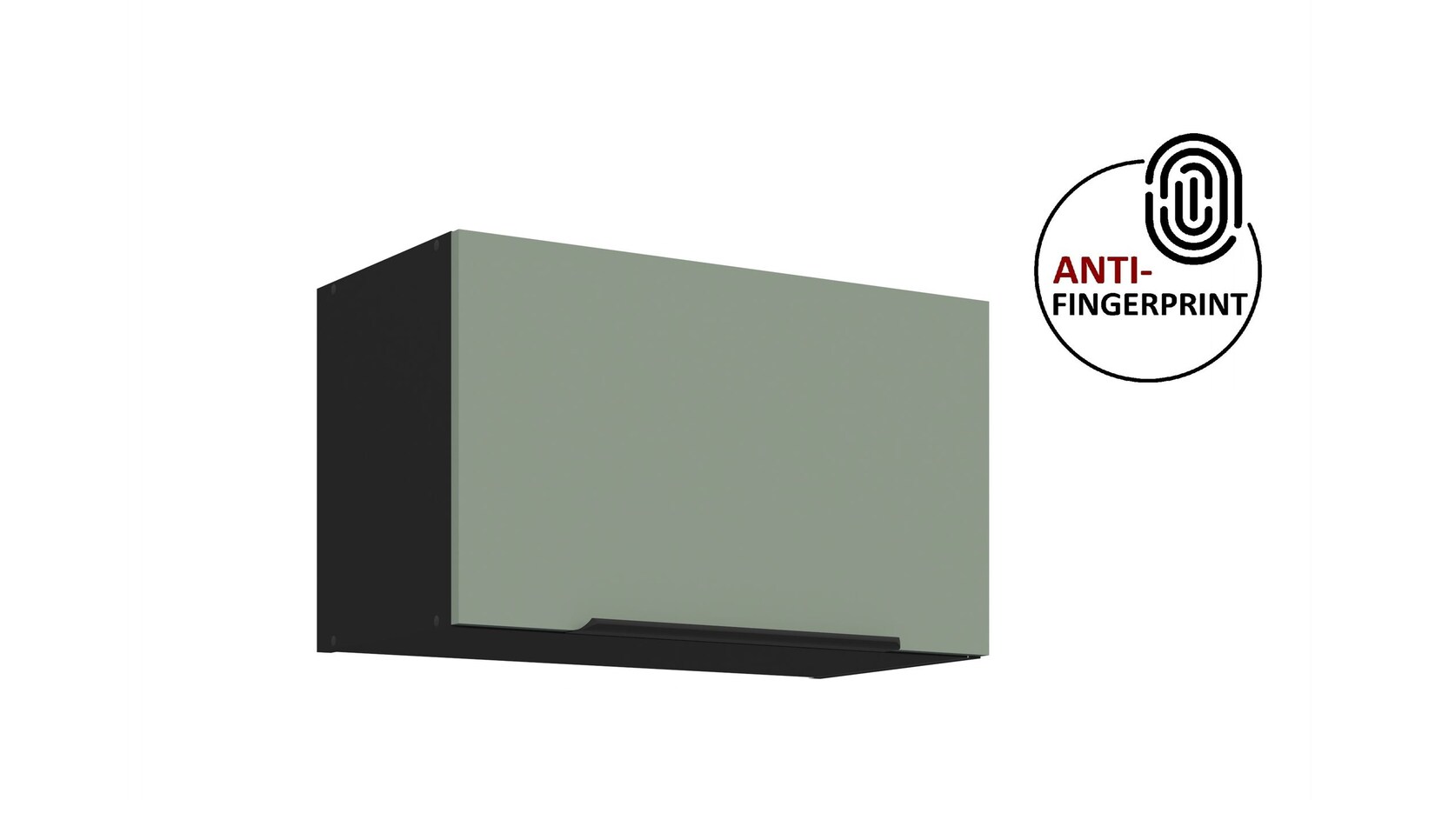 Küchen Hängeschrank 60 Küche ARIA Aquamarin matt Küchenzeile Anti Fingerprint