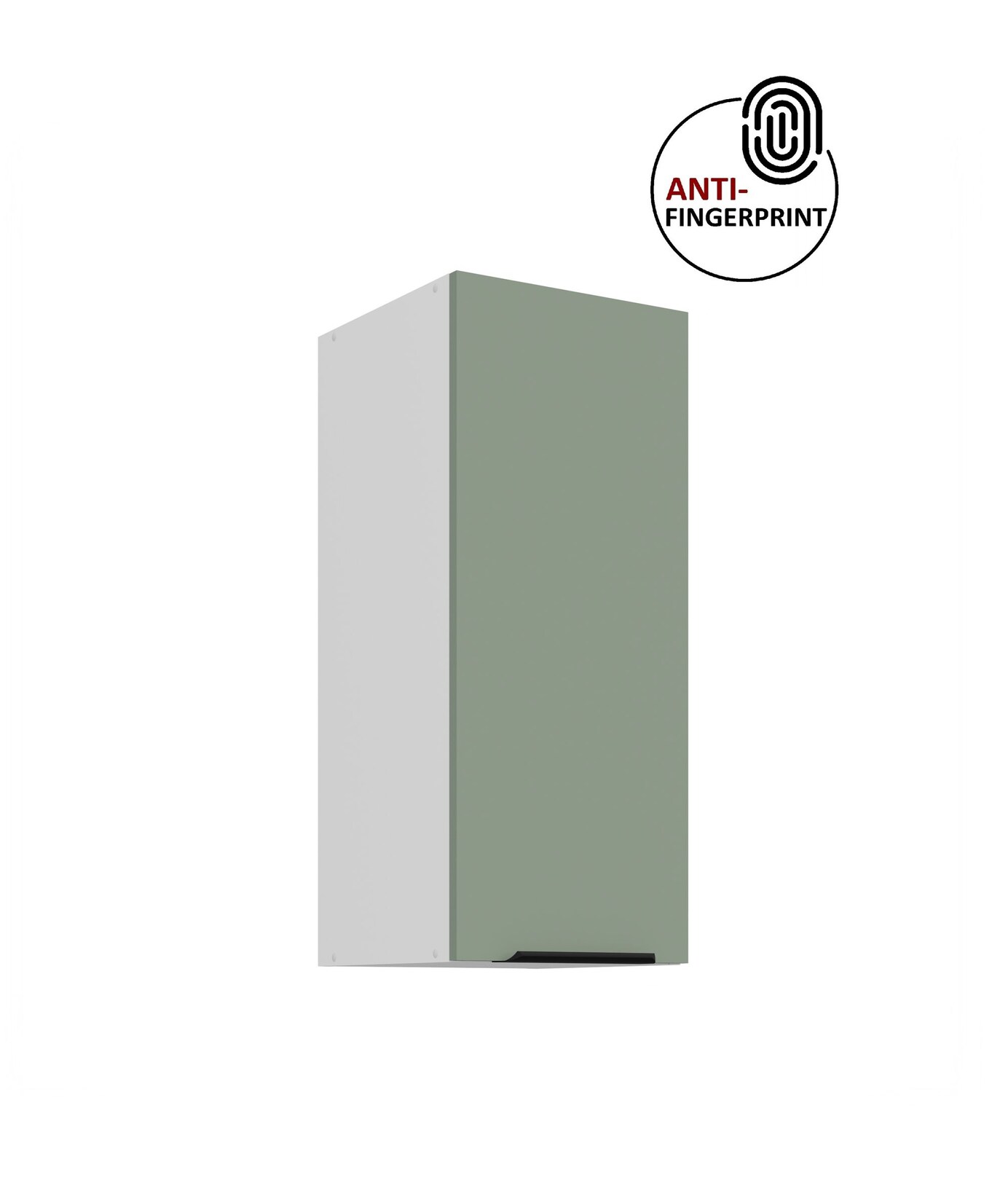Küchen Hängeschrank 30 cm Küche ARIA Aquamarin matt Küchenzeile Anti Fingerprint