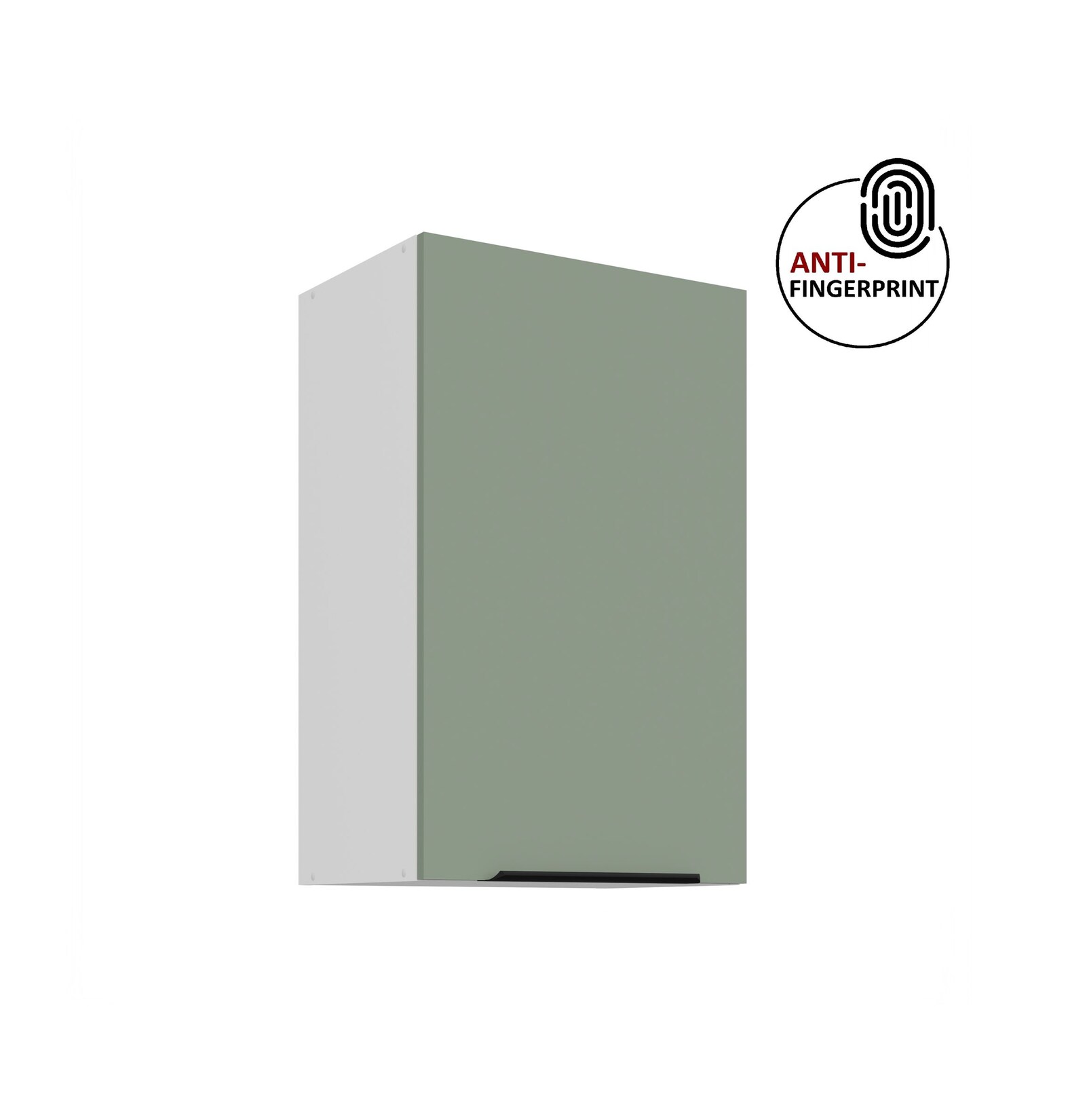 Küchen Hängeschrank 45 cm Küche ARIA Aquamarin matt Küchenzeile Anti Fingerprint