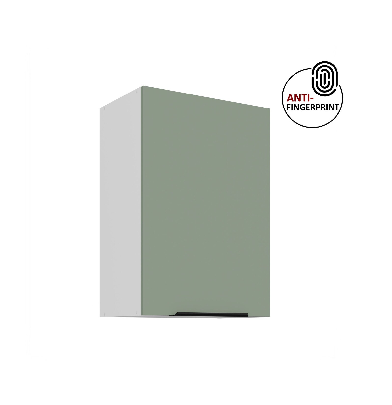 Küchen Hängeschrank 50 cm Küche ARIA Aquamarin matt Küchenzeile Anti Fingerprint