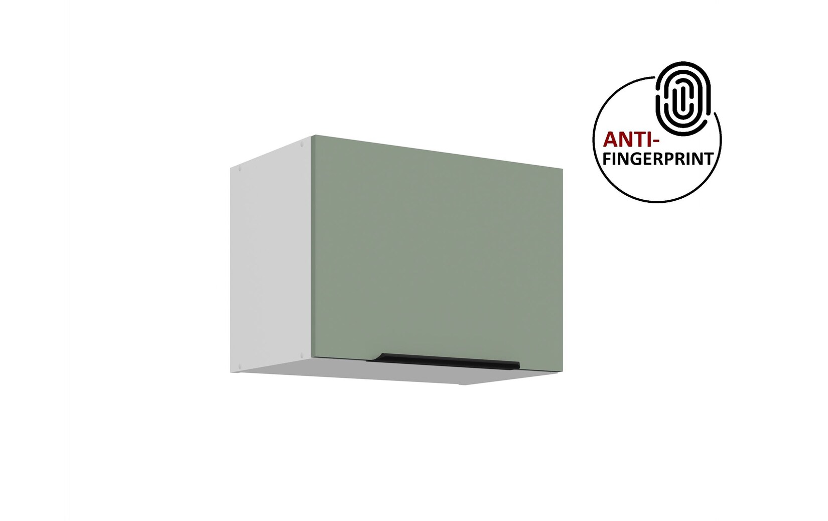 Küchen Hängeschrank 50 cm Küche ARIA Aquamarin matt Küchenzeile Anti Fingerprint