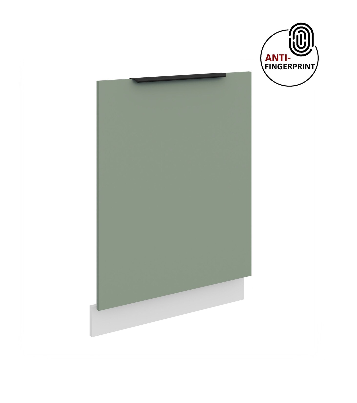 Frontblende für vollintegrierten Geschirrspüler 60 cm ARIA Aquamarin matt