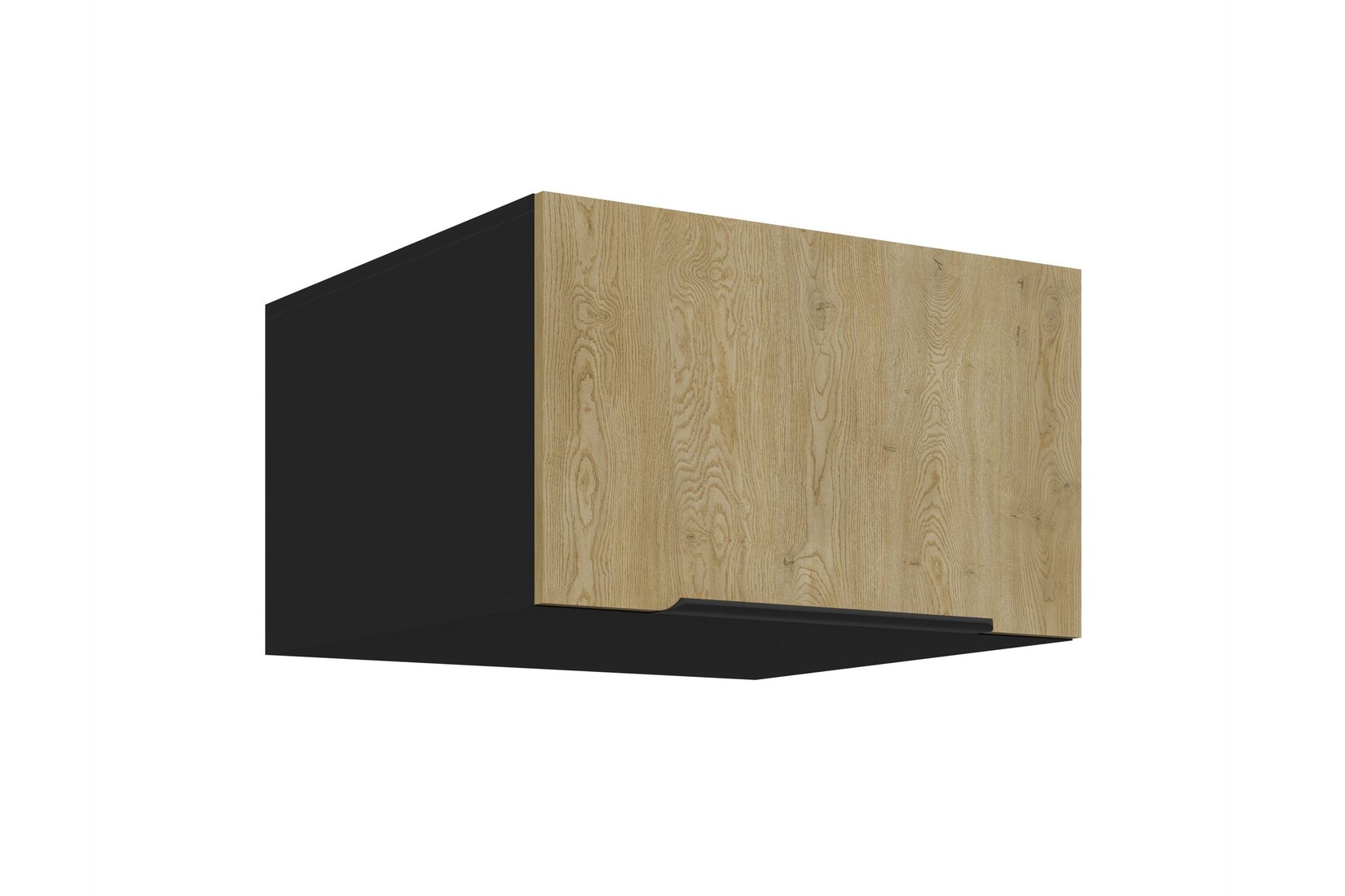 Aufsatzschrank Hochschrank 60 cm CREMONA Eiche Küchenzeile Küchenblock Küche