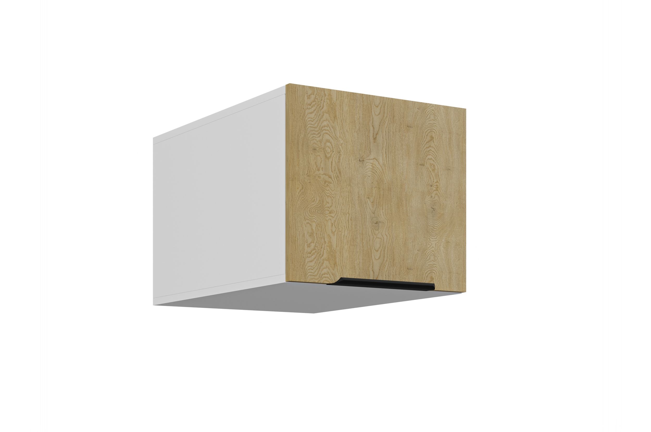 Aufsatzschrank Hochschrank 40 cm CREMONA Eiche K&uuml;chenzeile K&uuml;chenblock K&uuml;che - Bild 1