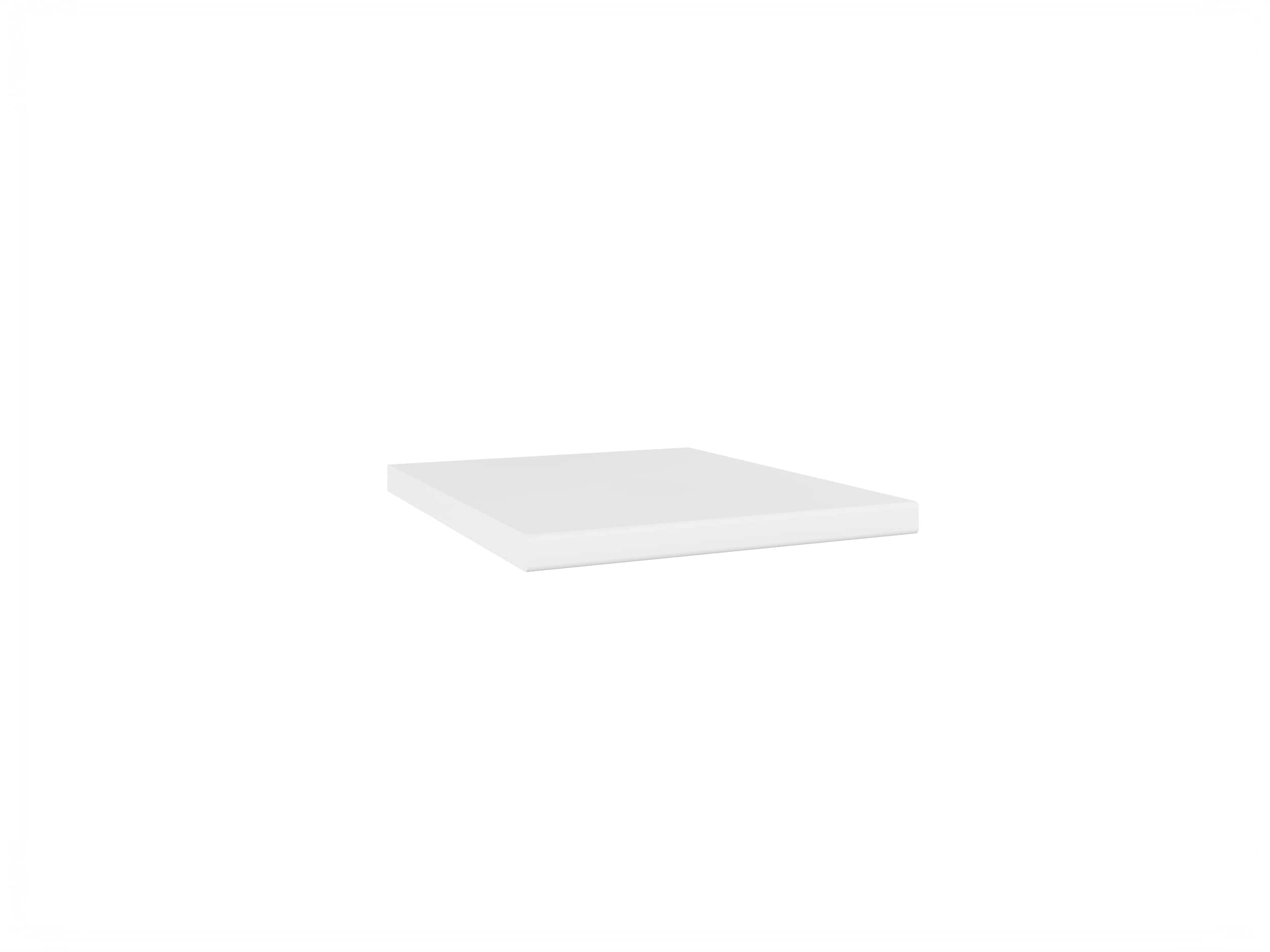 K&uuml;chen Arbeitsplatte 50 cm breit, 38 mm Stark, Weiss matt K&uuml;che Aria - Bild 1