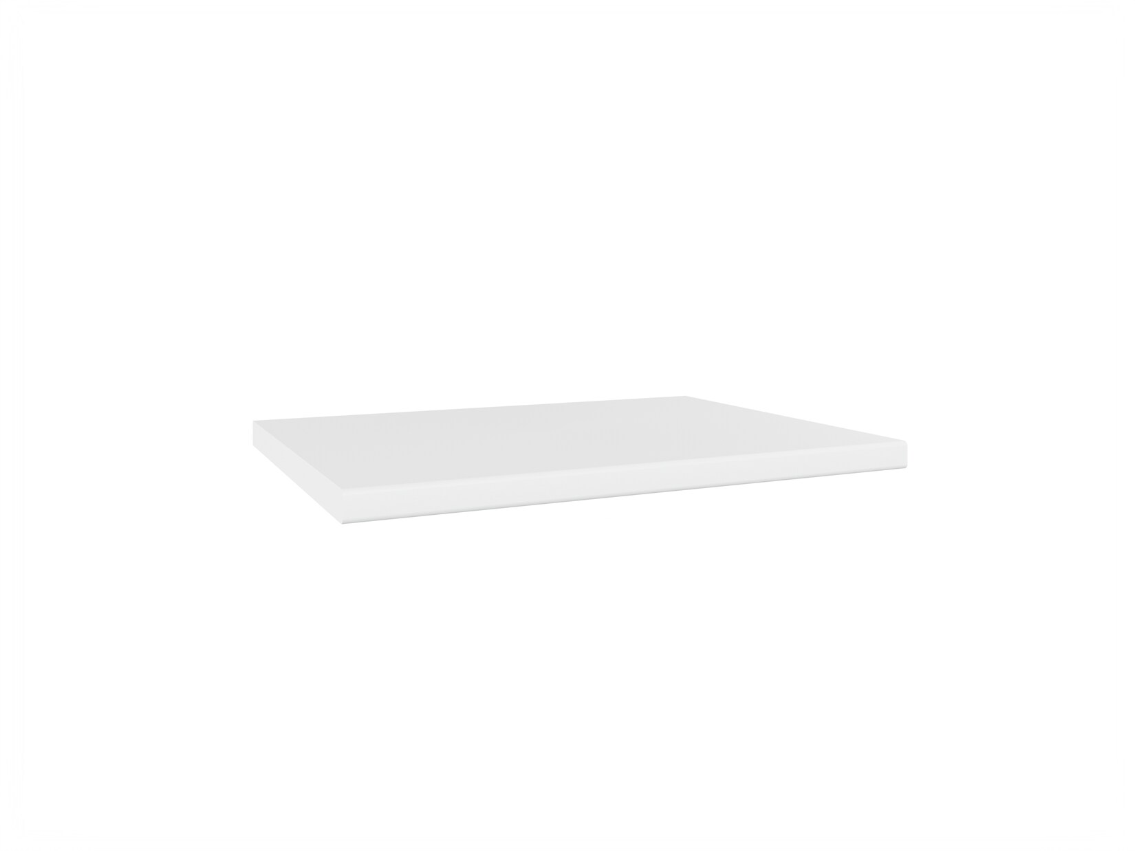 Küchen Arbeitsplatte 80 cm breit, 38 mm Stark, Weiss matt Küche Aria