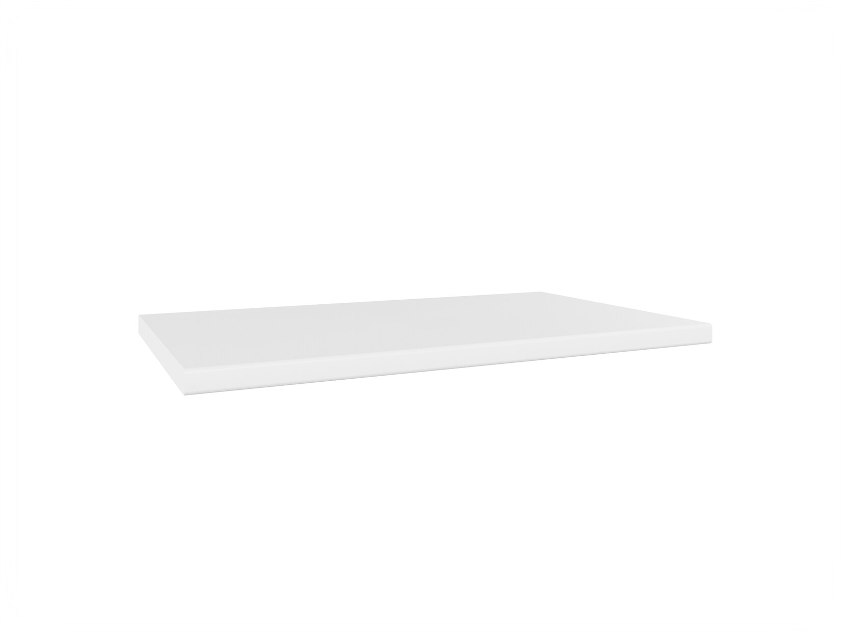 Küchen Arbeitsplatte 100 cm breit, 38 mm Stark, Weiss matt Küche Aria