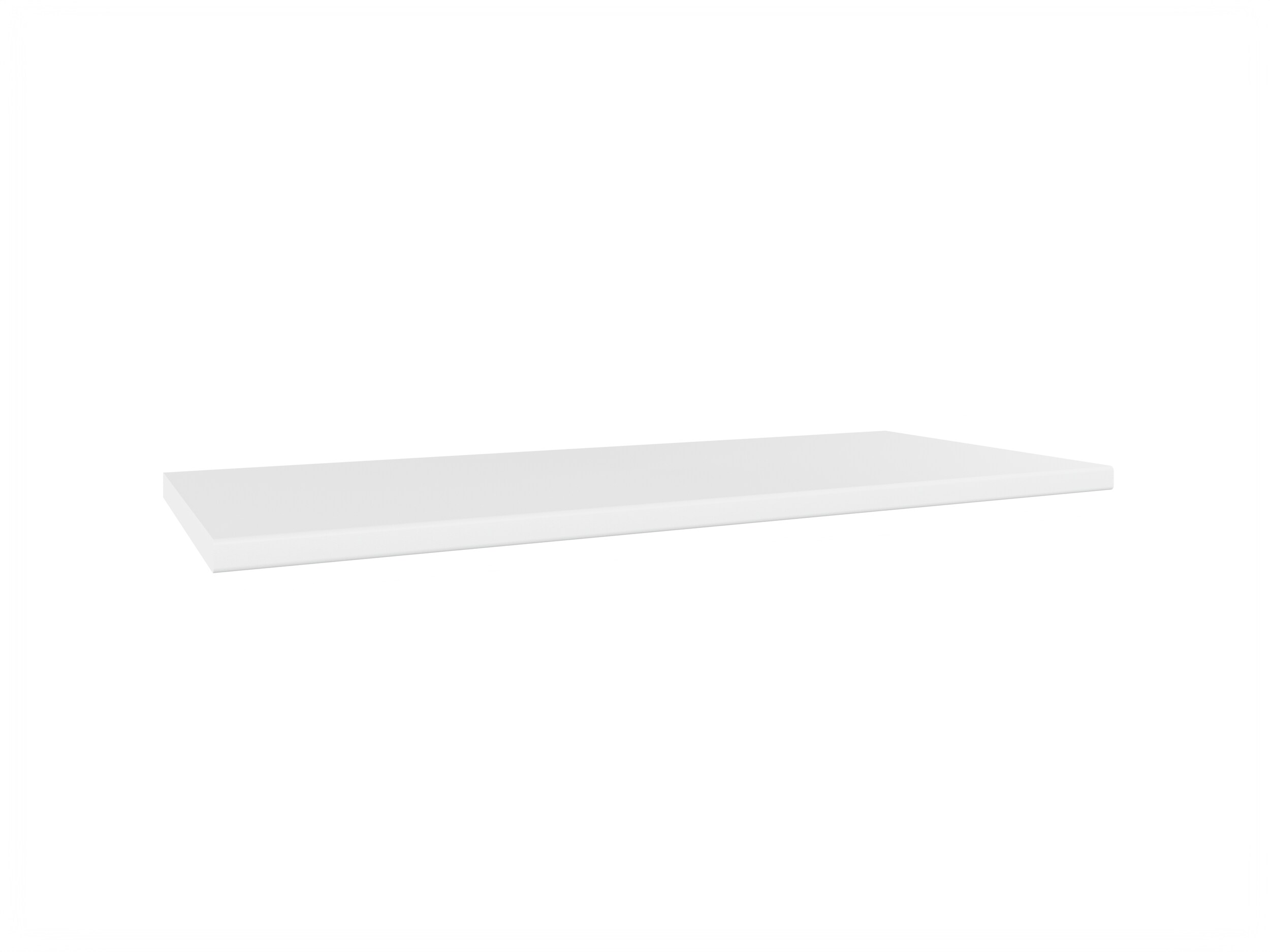 K&uuml;chen Arbeitsplatte 140 cm breit, 38 mm Stark, Weiss matt K&uuml;che Aria - Bild 1